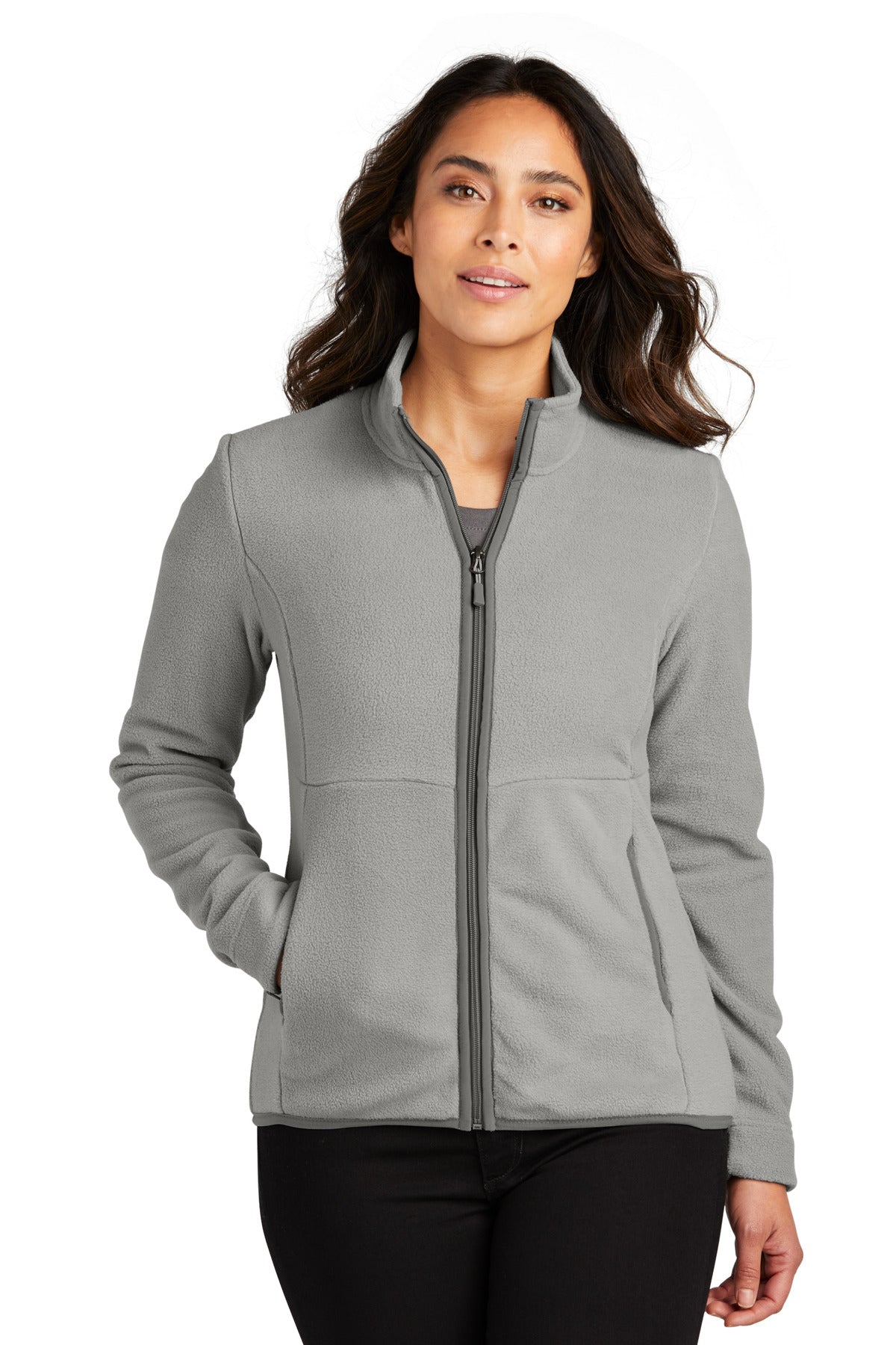 Custom Embroidered - Port Authority® Women's Connection Fleece Jacket L110