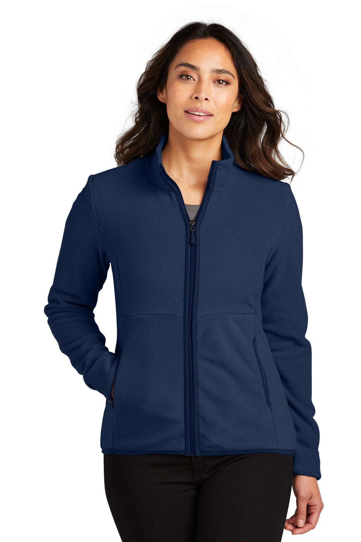 Custom Embroidered - Port Authority® Women's Connection Fleece Jacket L110