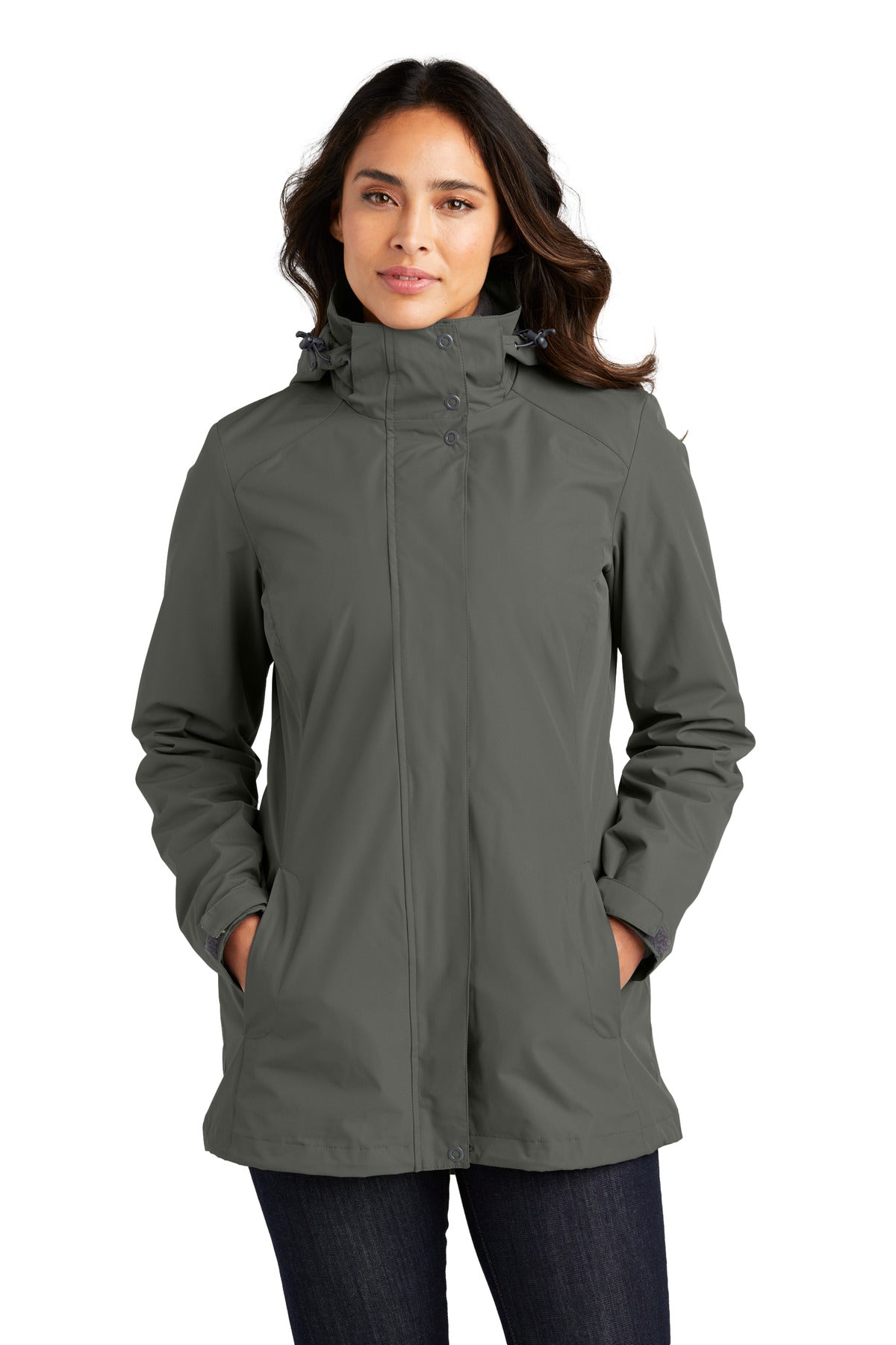 Custom Embroidered - Port Authority® Women's All-Weather 3-in-1 Jacket L123