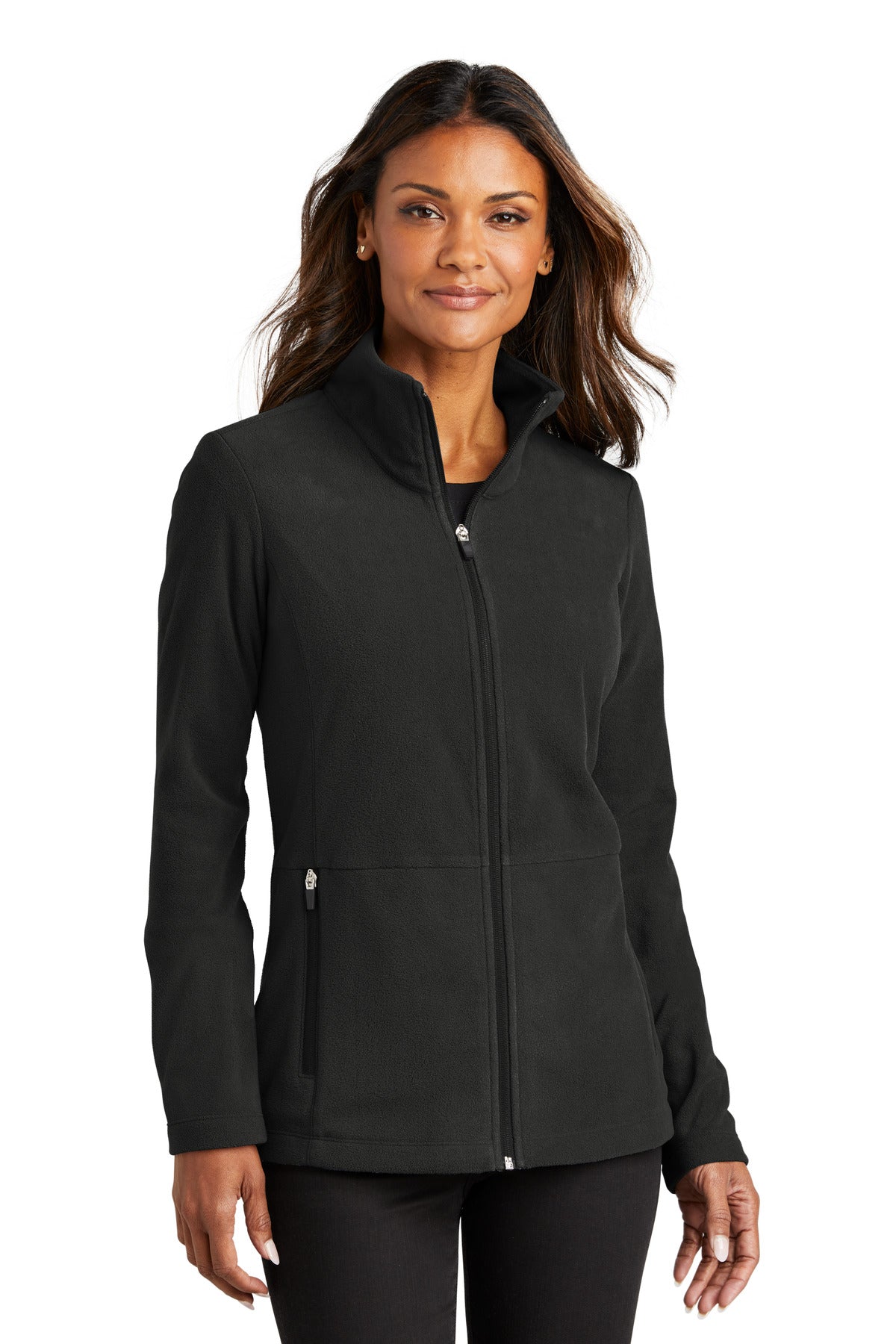 Custom Embroidery or DTF Print - Port Authority ®  Women's Accord Microfleece Jacket L151
