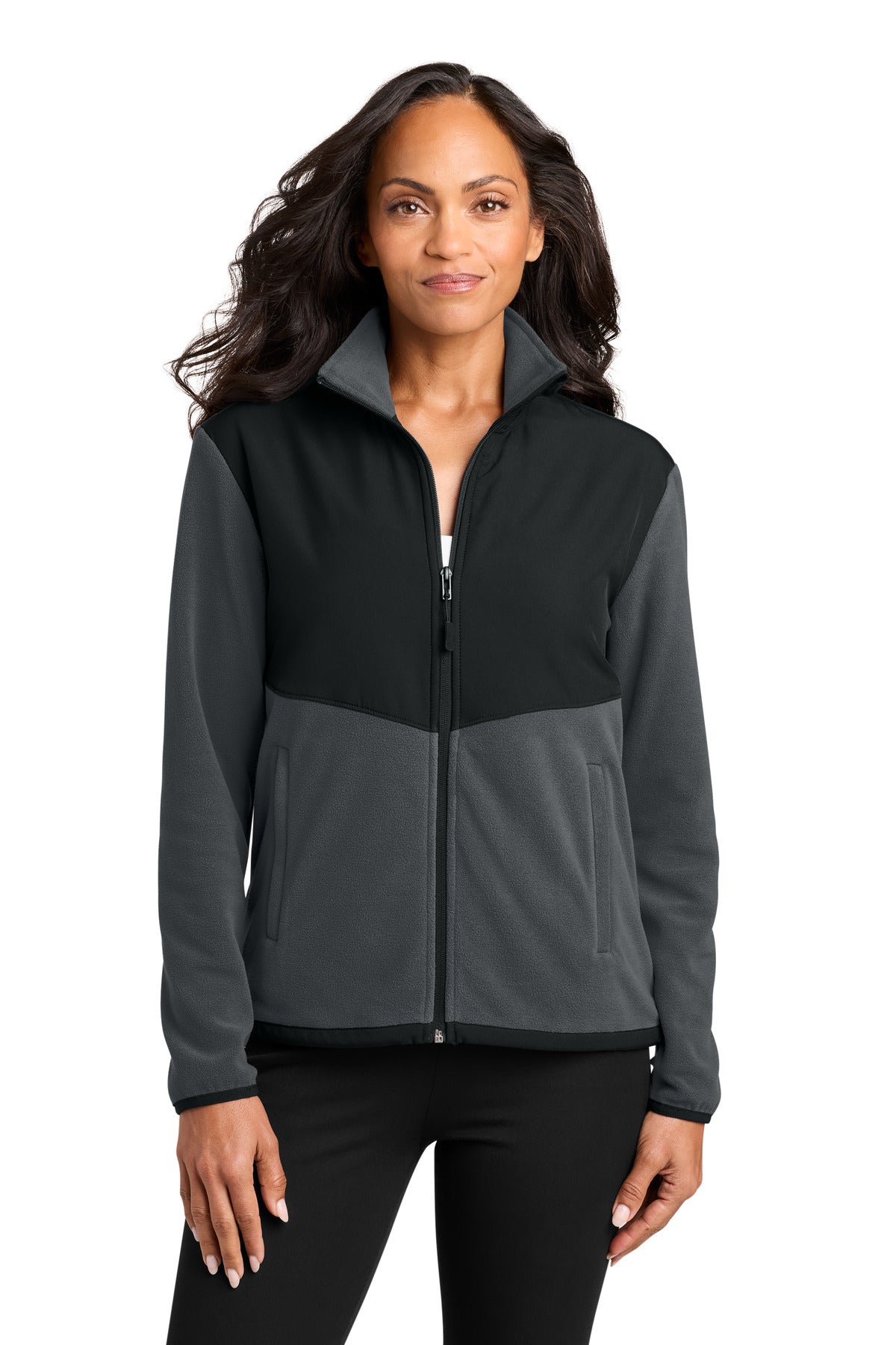 Custom Embroidery or DTF Print - Port Authority ®  Women's Therma-Tek Fleece Jacket L180