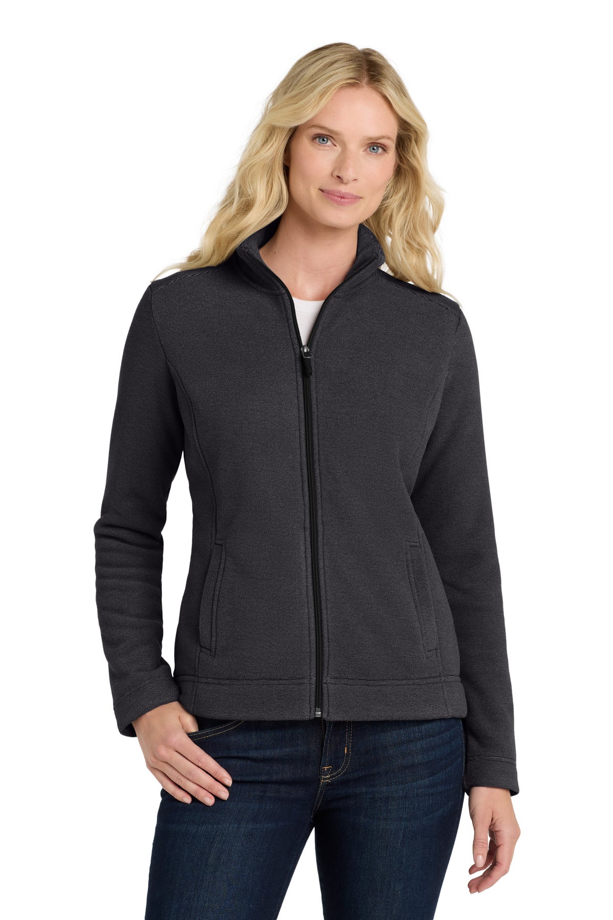 Custom Embroidery or DTF Print - Port Authority  ®  Women's Ultra Warm Brushed Fleece Jacket. L211