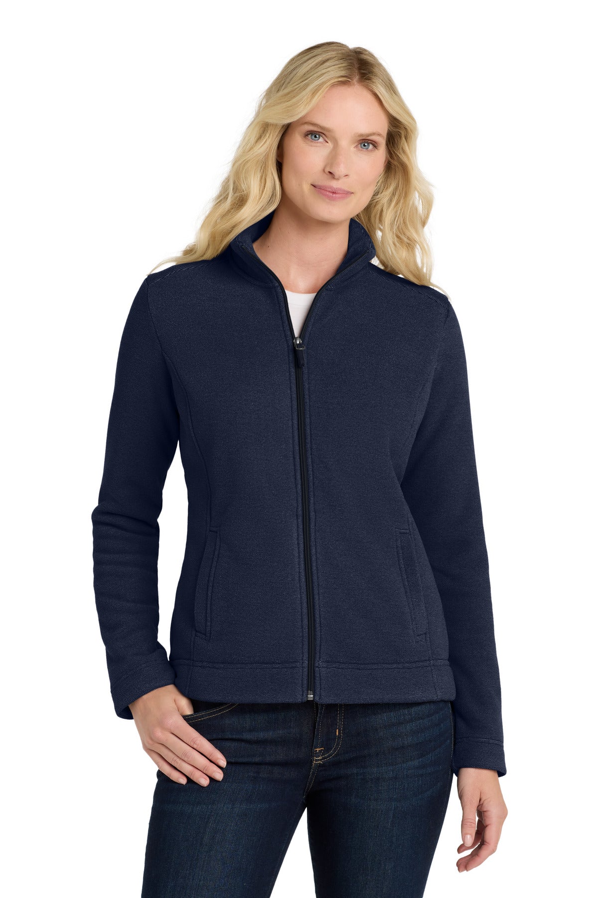 Custom Embroidery or DTF Print - Port Authority  ®  Women's Ultra Warm Brushed Fleece Jacket. L211