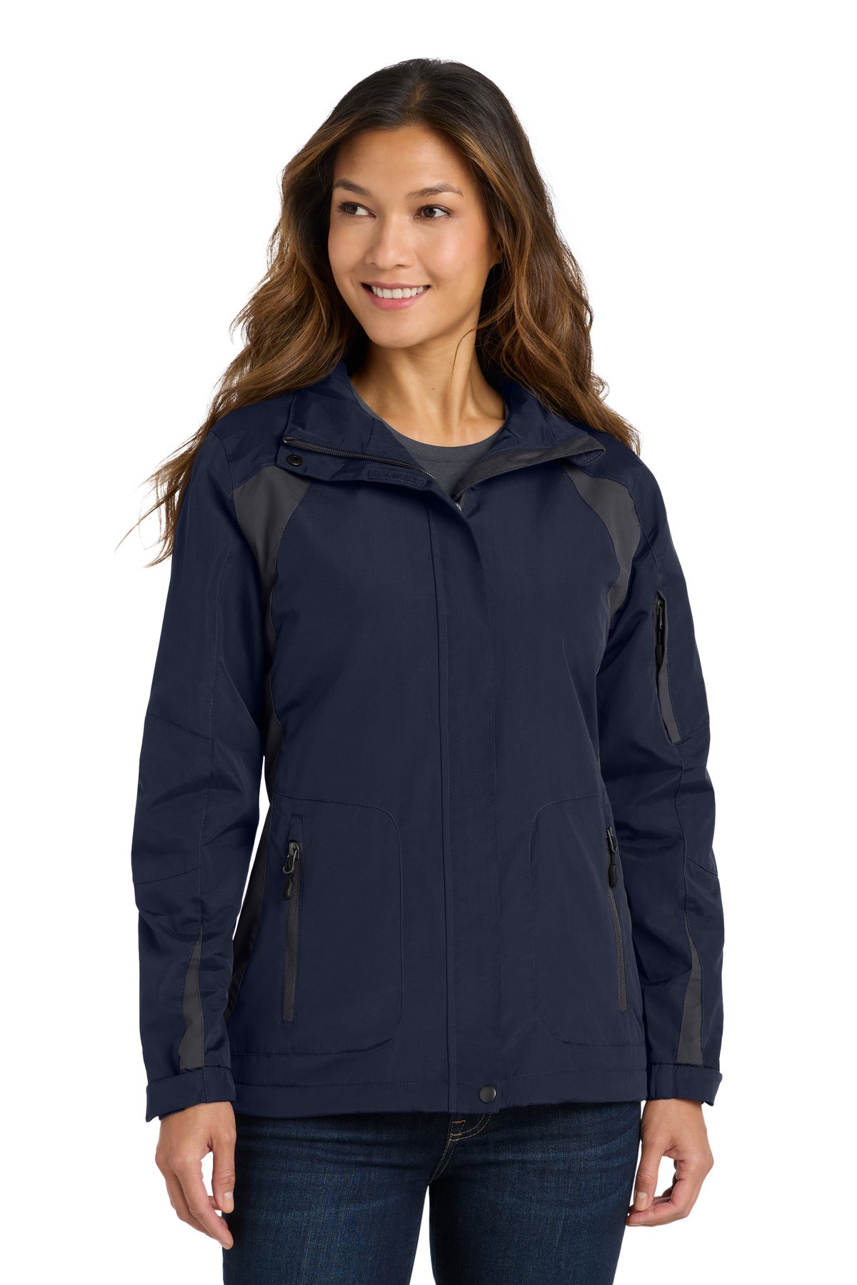 Custom Embroidery or DTF Print - Port Authority ®  Women's All-Season II Jacket. L304