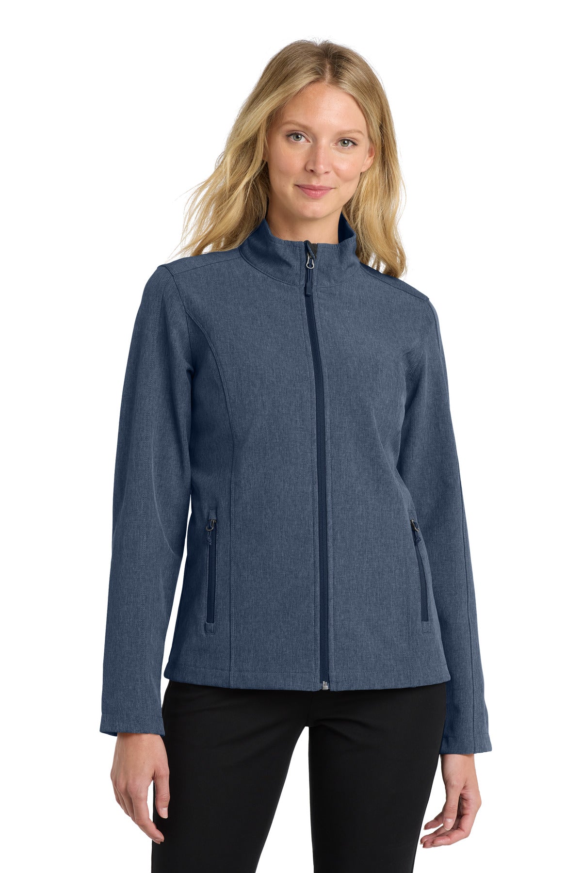 Custom Embroidery or DTF Print - Port Authority ®  Women's Core Soft Shell Jacket. L317