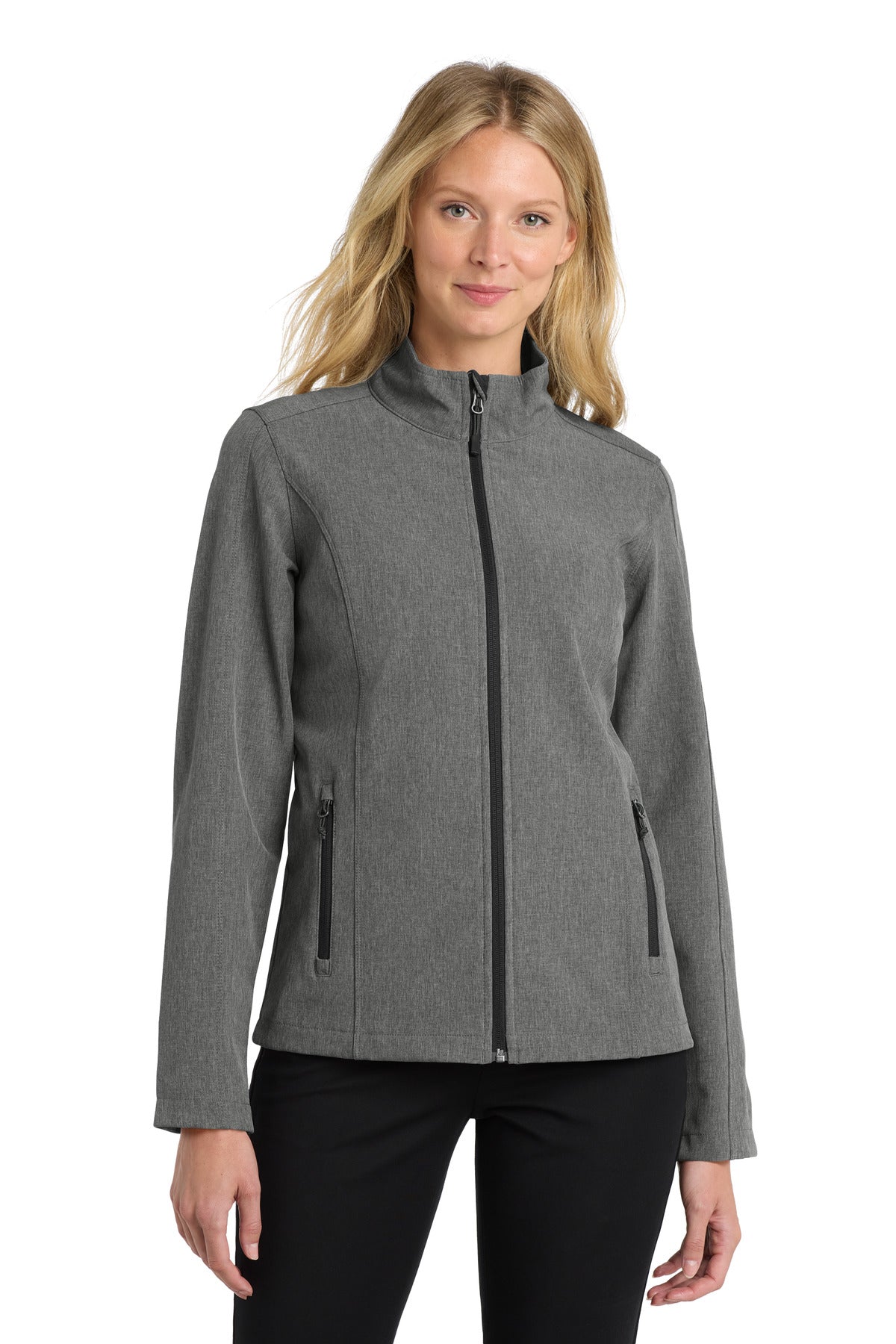 Custom Embroidery or DTF Print - Port Authority ®  Women's Core Soft Shell Jacket. L317