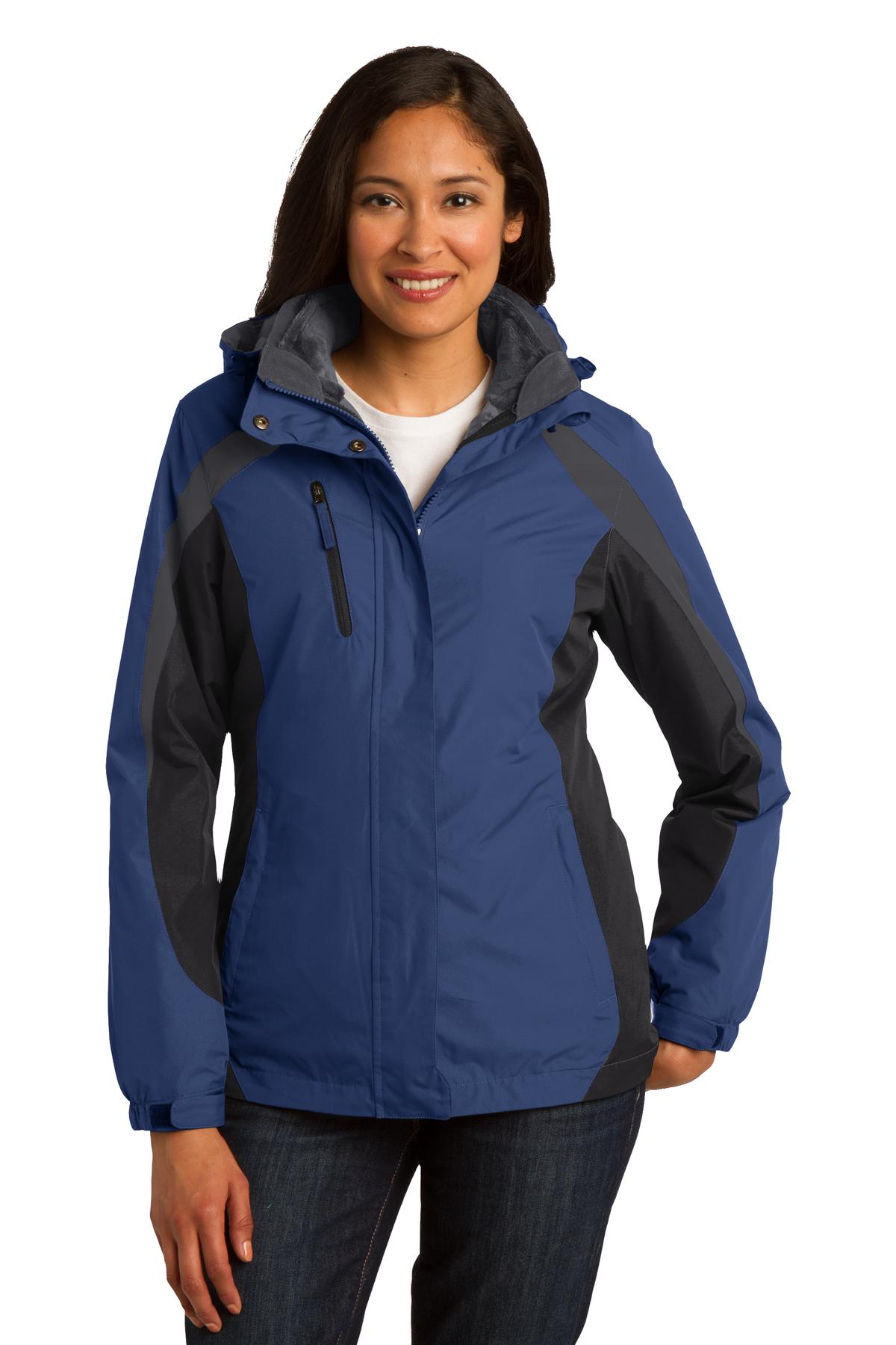 Custom Embroidered - Port Authority® Women's Colorblock 3-in-1 Jacket. L321