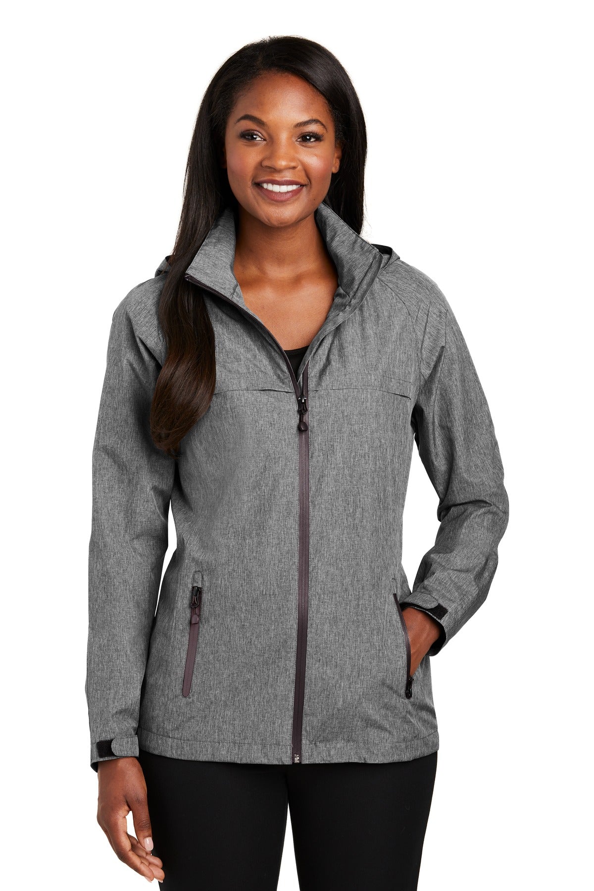 Custom Embroidery or DTF Print - Port Authority ®  Women's Torrent Waterproof Jacket. L333