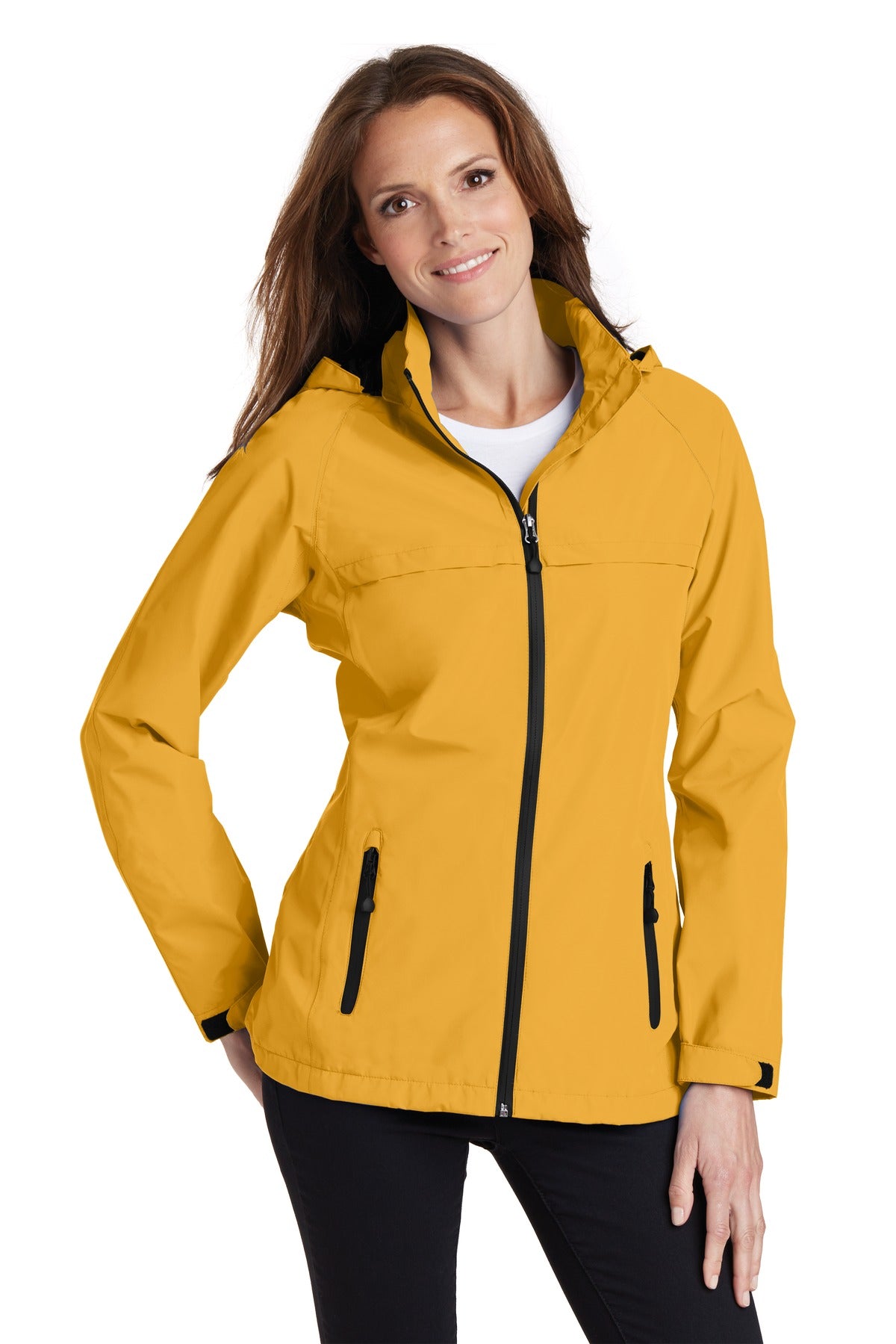 Custom Embroidery or DTF Print - Port Authority ®  Women's Torrent Waterproof Jacket. L333