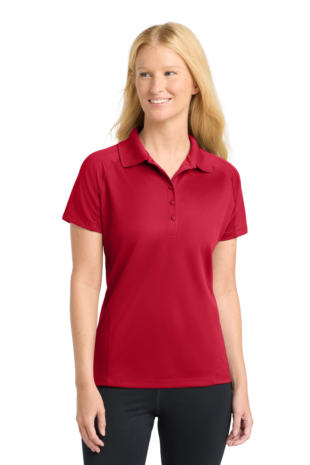 Custom Embroidery or DTF Print - Sport-Tek ®  Women's Dri-Mesh ®  Pro Polo. L474