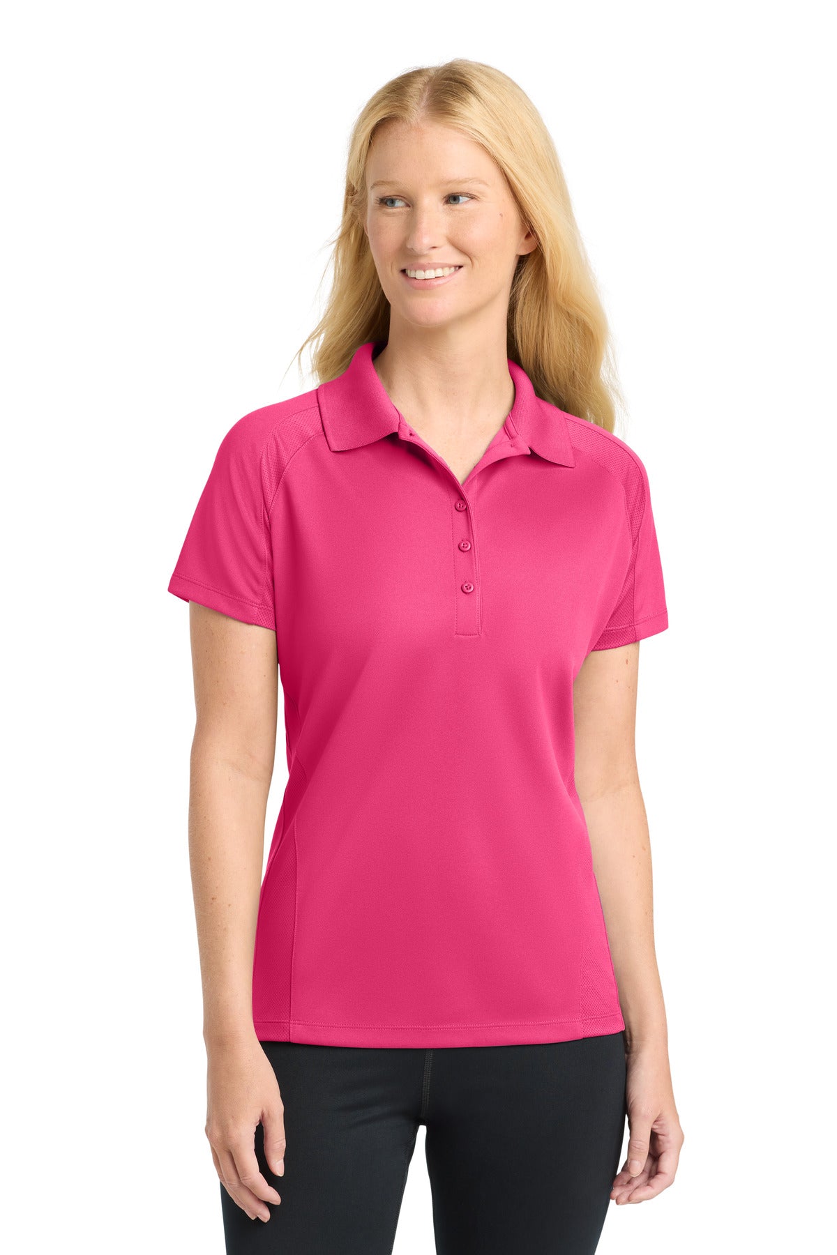 Custom Embroidery or DTF Print - Sport-Tek ®  Women's Dri-Mesh ®  Pro Polo. L474