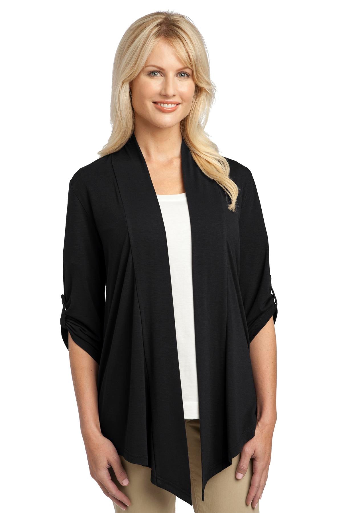 Custom Embroidery or DTF Print - Port Authority ®  Women's Concept Shrug. L543