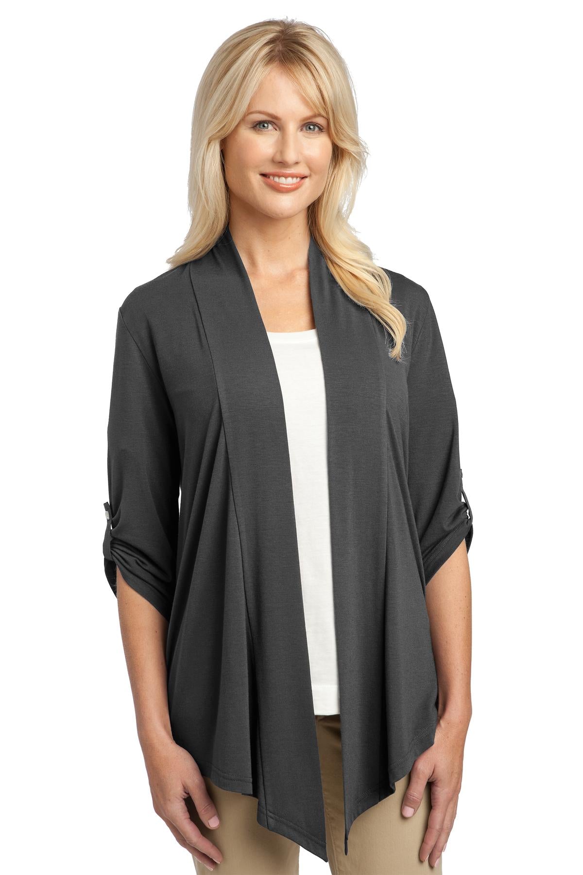 Custom Embroidery or DTF Print - Port Authority ®  Women's Concept Shrug. L543