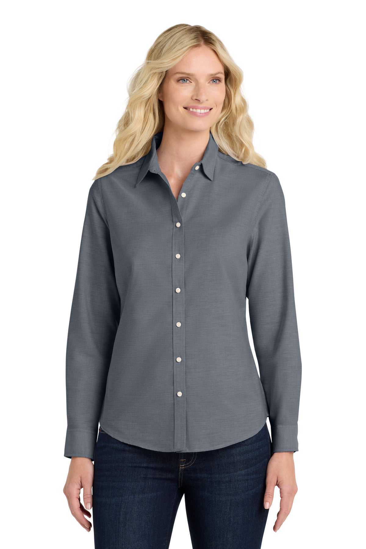 DCMA SP - Port Authority® Women's SuperPro™ Oxford Shirt. L658