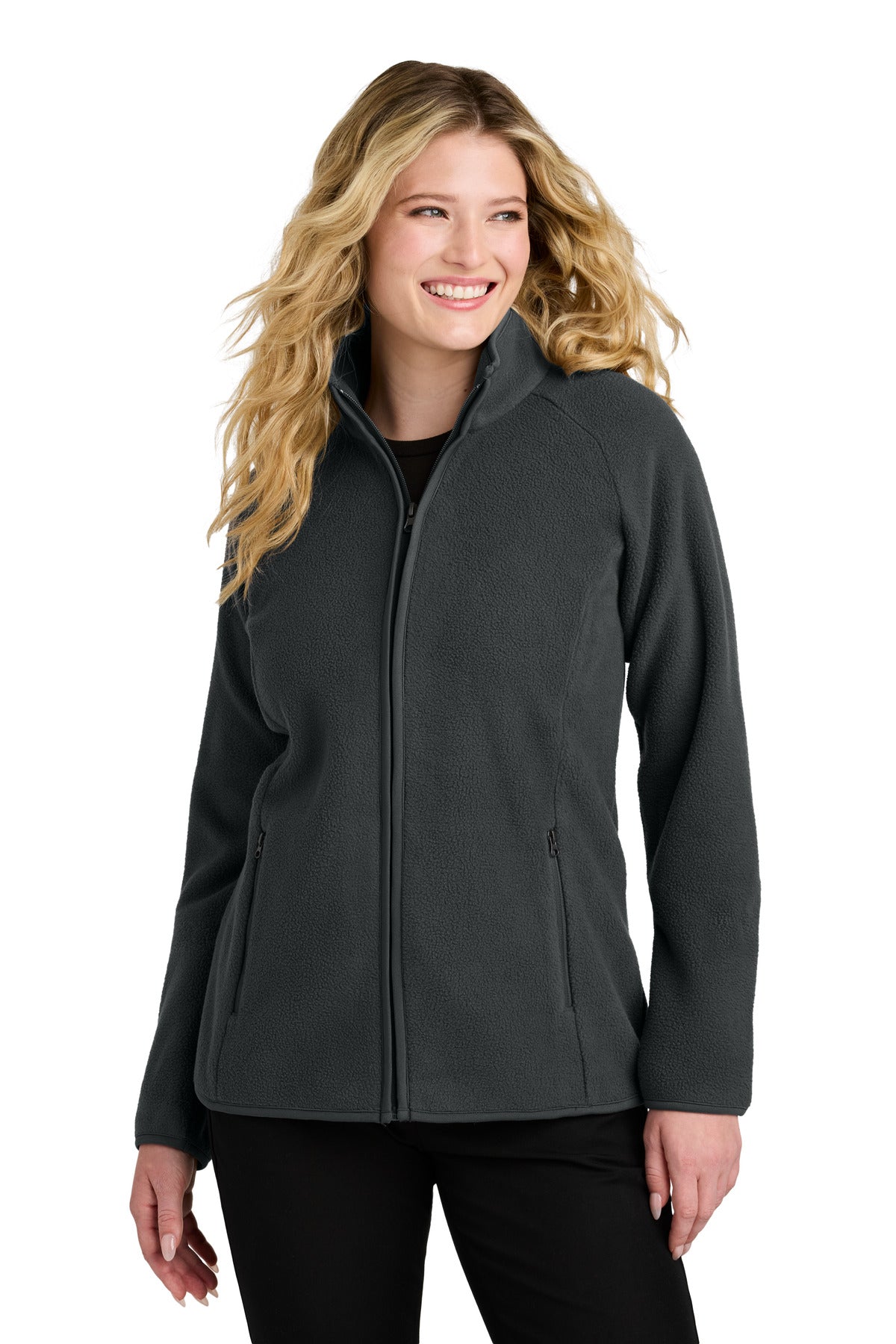 Custom Embroidery or DTF Print - Port Authority ®  Women's C-FREE ®  Raglan Fleece L700