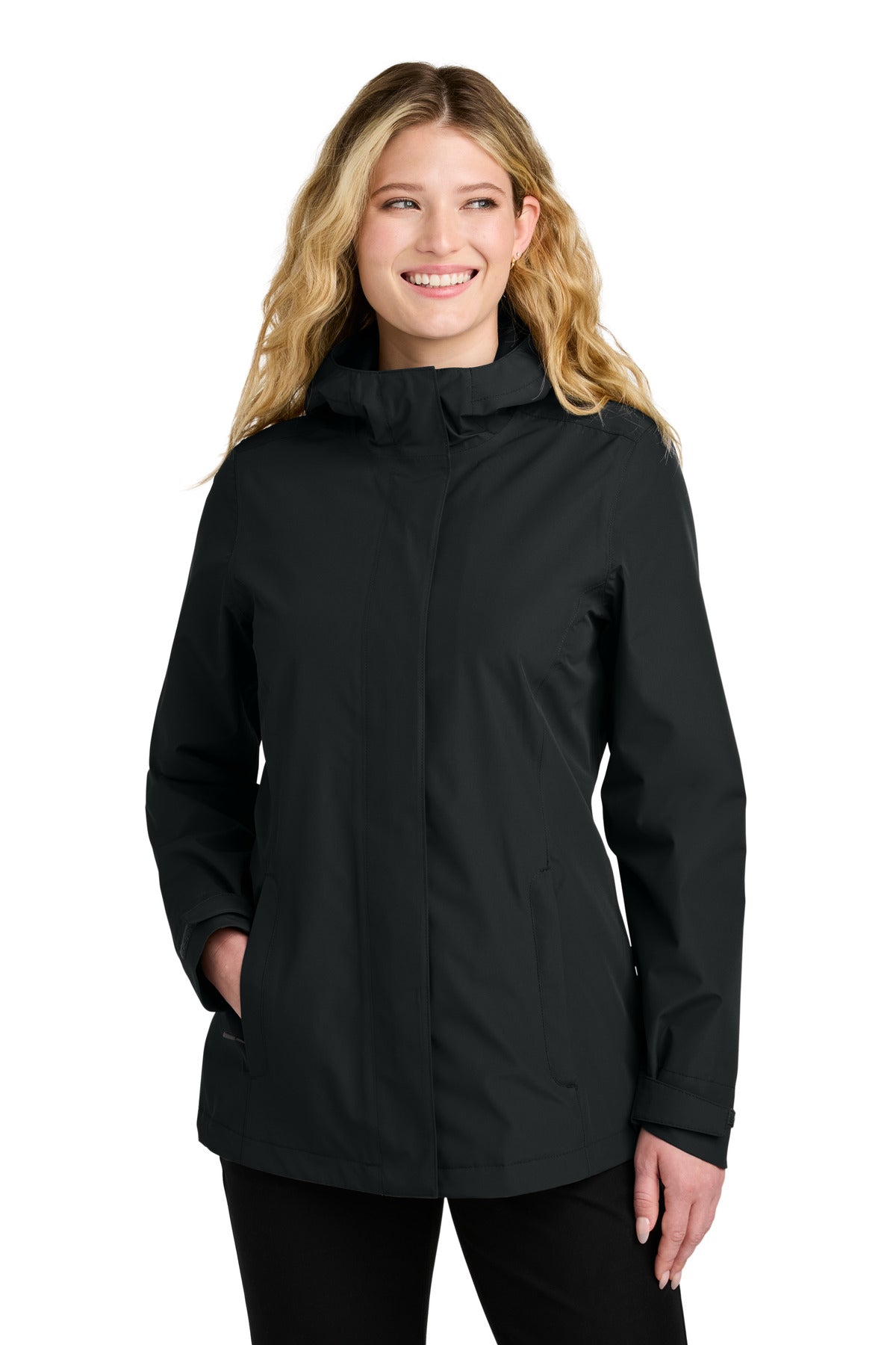 Custom Embroidery or DTF Print - Port Authority ®  Women's C-FREE ®  Rain Jacket L714