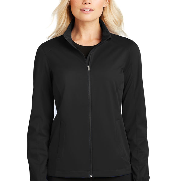 美品 Lサイズ optstuff shell jacket Custom Embroidered - Port Authority® Women's Active Soft Shell Jacket.