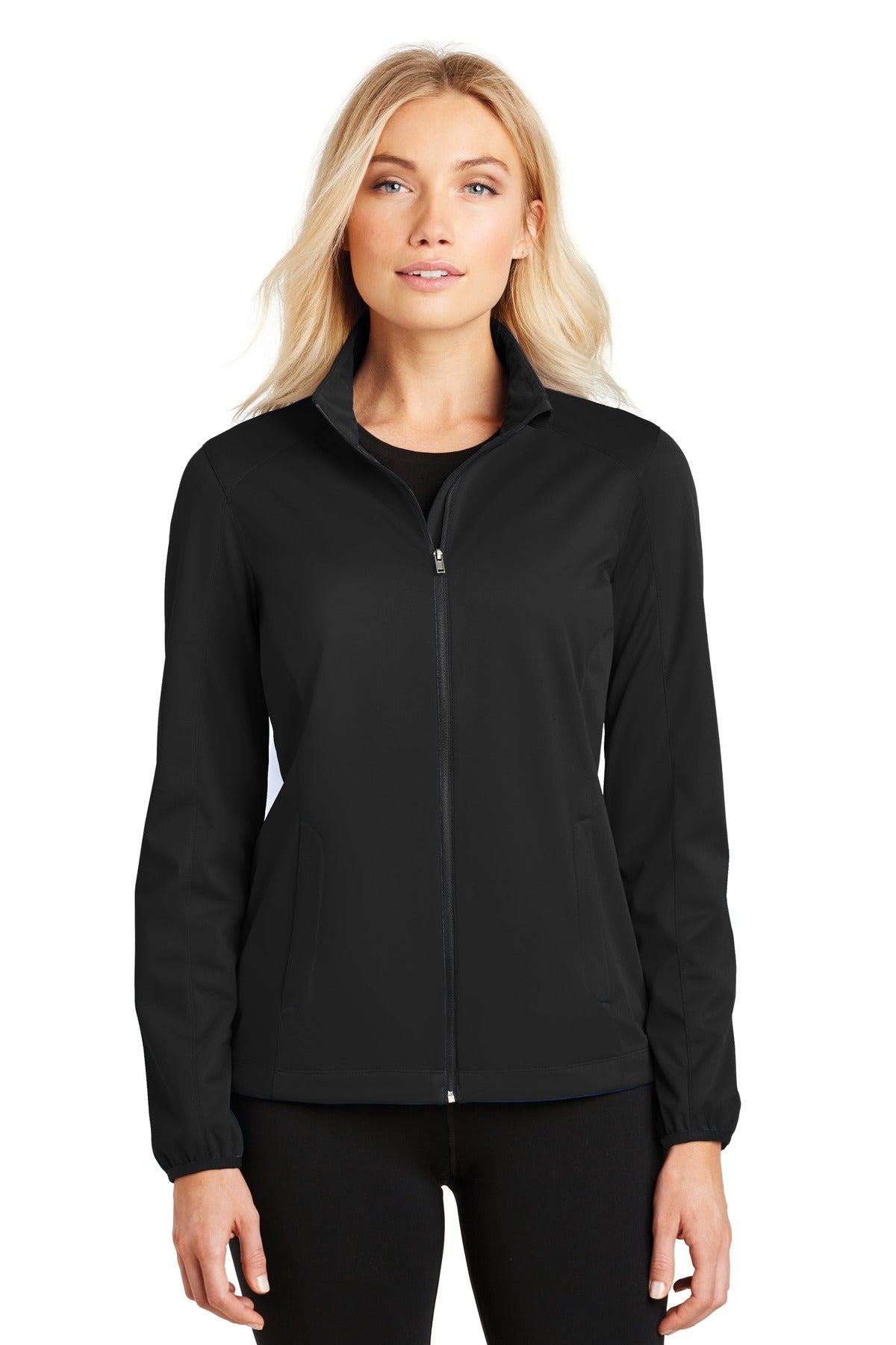 Custom Embroidery or DTF Print - Port Authority ®  Women's Active Soft Shell Jacket. L717