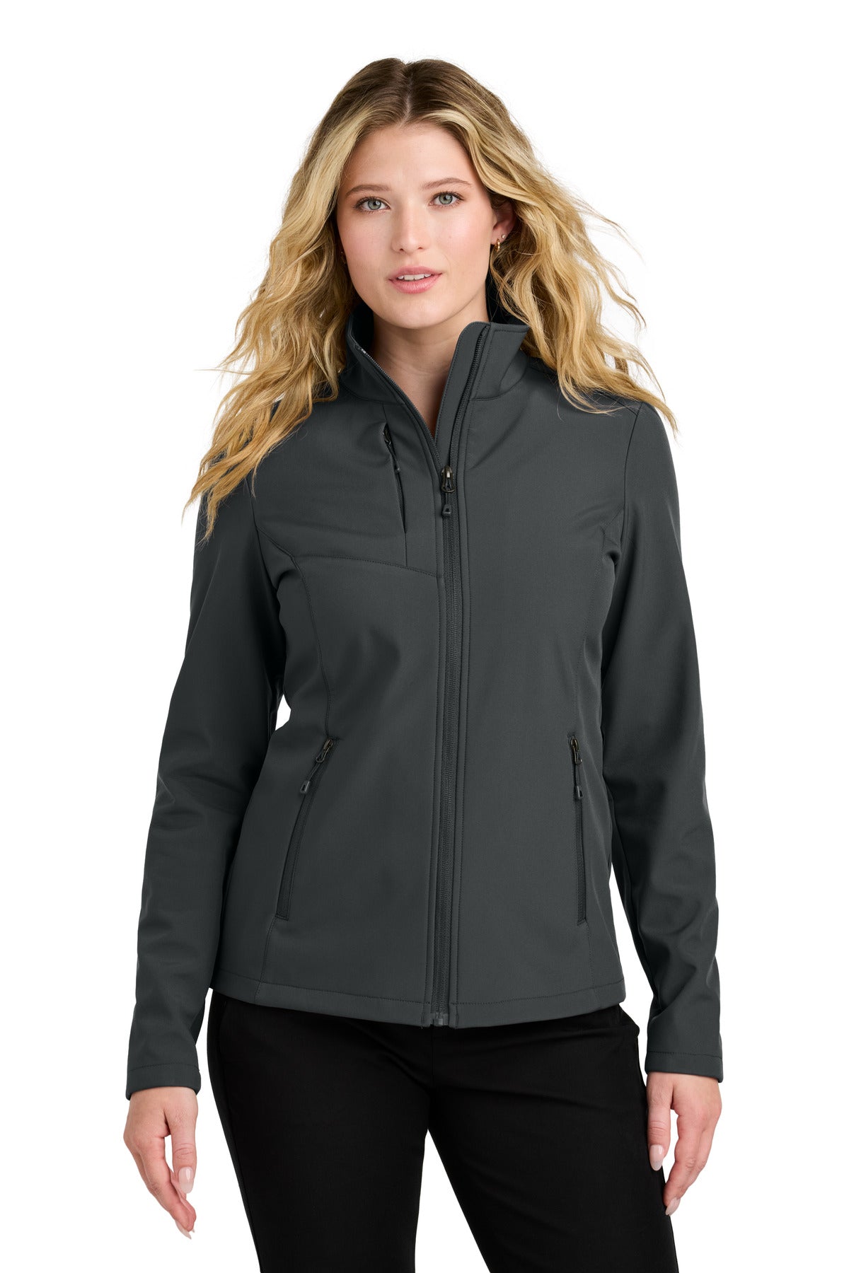Custom Embroidery or DTF Print - Port Authority ®  Women's C-FREE ®  Core Soft Shell L720