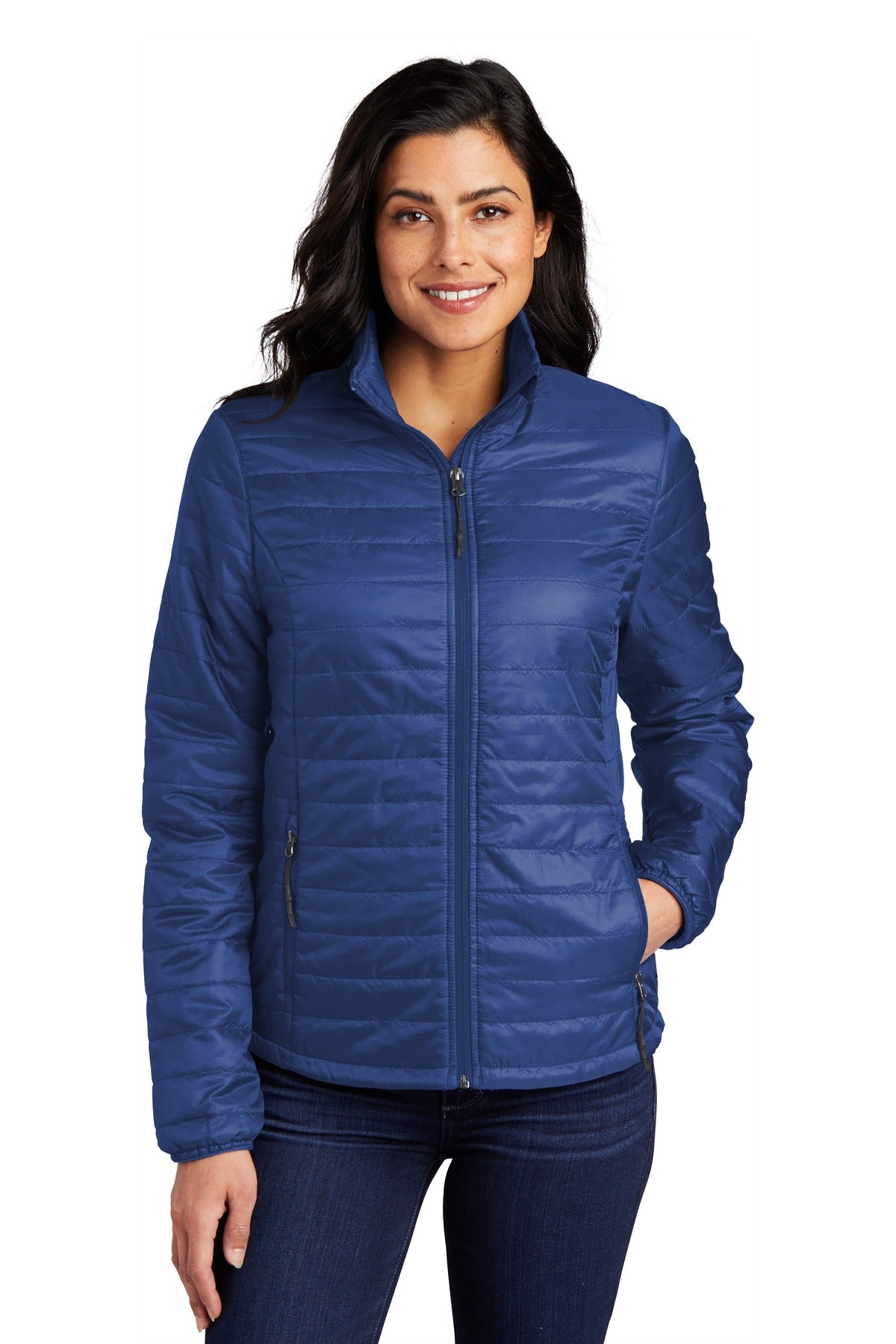 Custom Embroidery or DTF Print - Port Authority ®  Women's Packable Puffy Jacket L850
