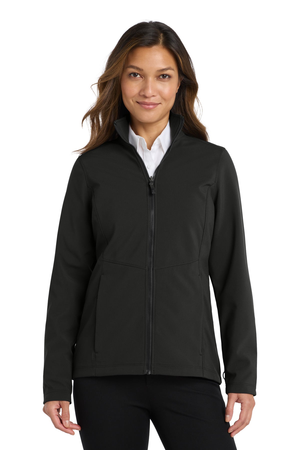 Custom Embroidery or DTF Print - Port Authority  ®  Women's Collective Soft Shell Jacket. L901