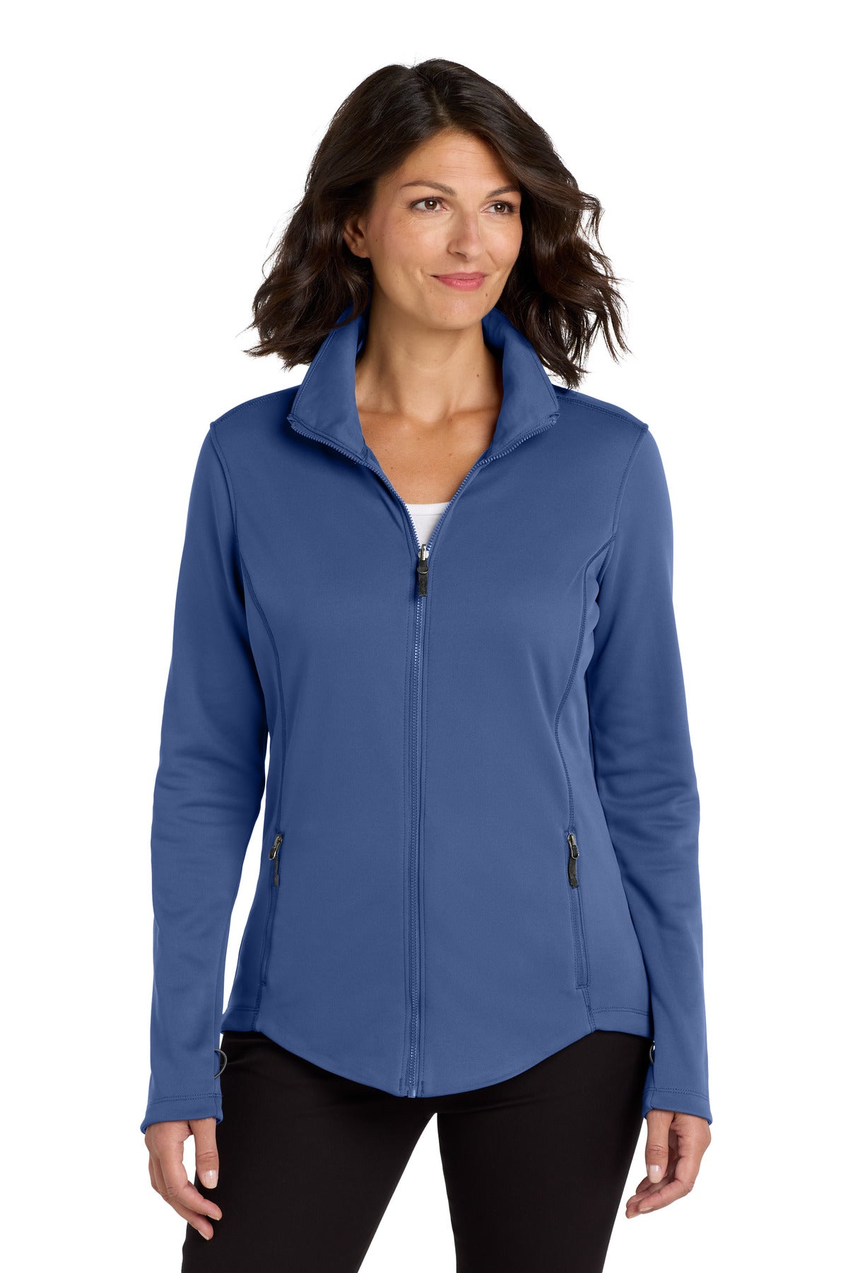 Custom Embroidery or DTF Print - Port Authority  ®  Women's Collective Smooth Fleece Jacket. L904