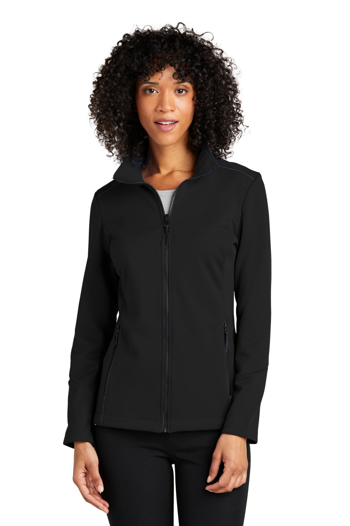 Custom Embroidery or DTF Print - Port Authority ®  Women's Collective Tech Soft Shell Jacket L921