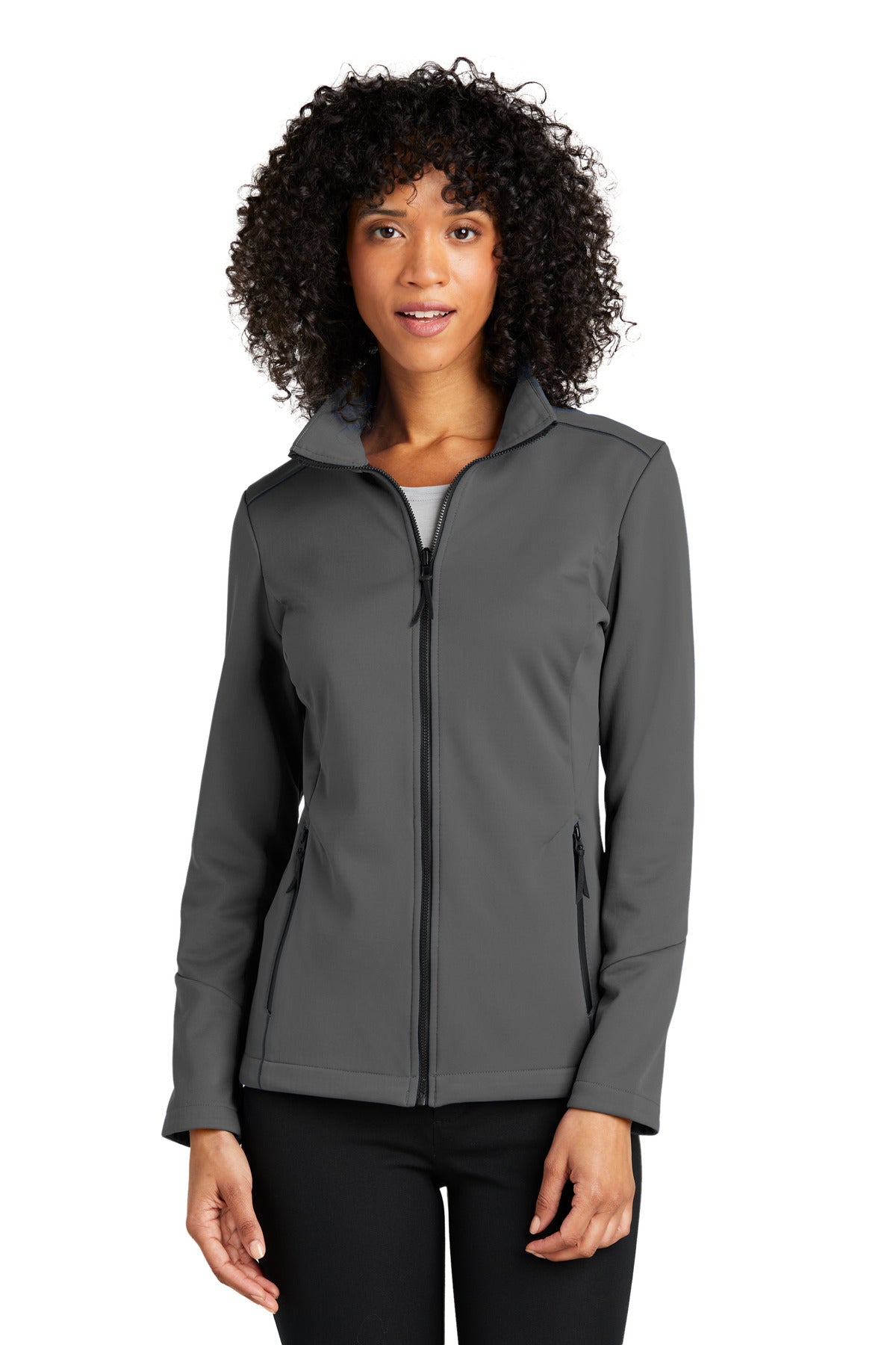 Custom Embroidery or DTF Print - Port Authority ®  Women's Collective Tech Soft Shell Jacket L921