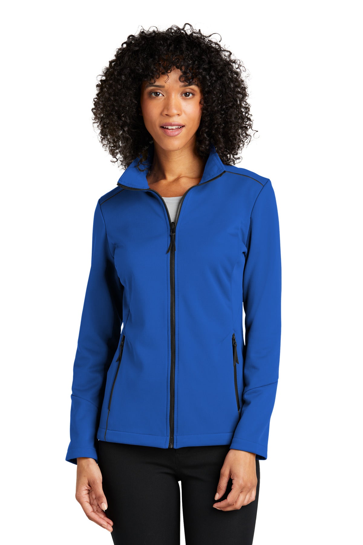 Custom Embroidery or DTF Print - Port Authority ®  Women's Collective Tech Soft Shell Jacket L921
