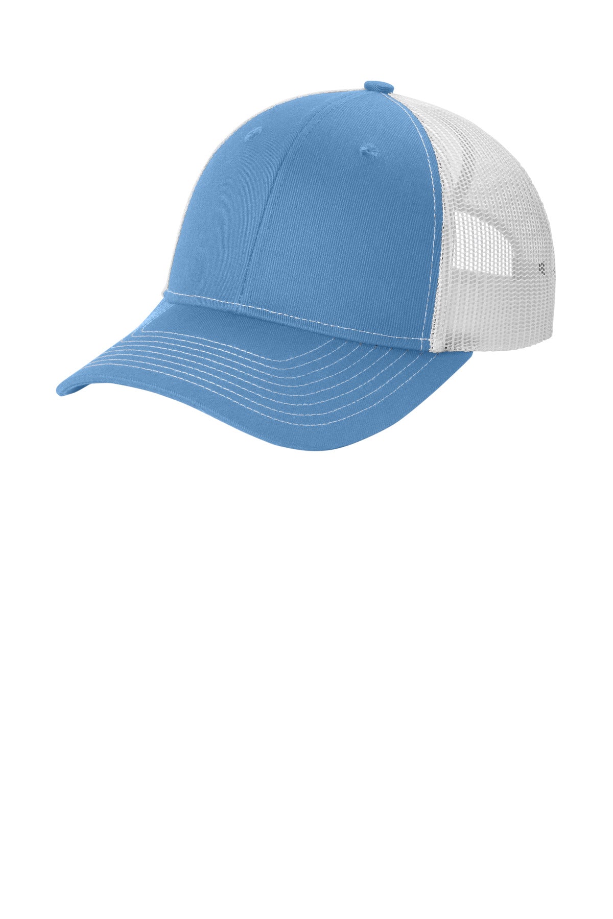 Custom Embroidery or DTF Print - Port Authority ®  Snapback Ponytail Trucker Cap LC401