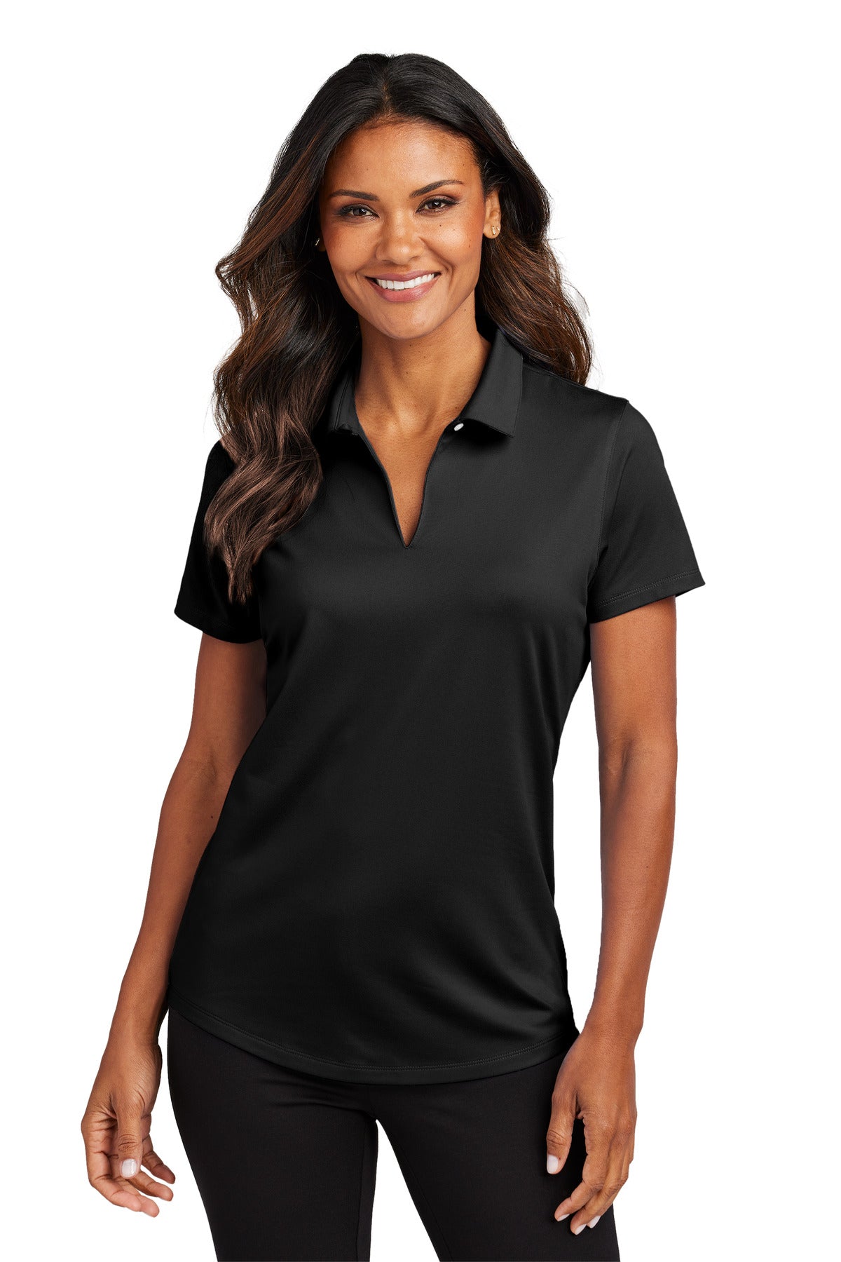 Custom Embroidery or DTF Print - Port Authority ®  Women's City Stretch Polo LK683