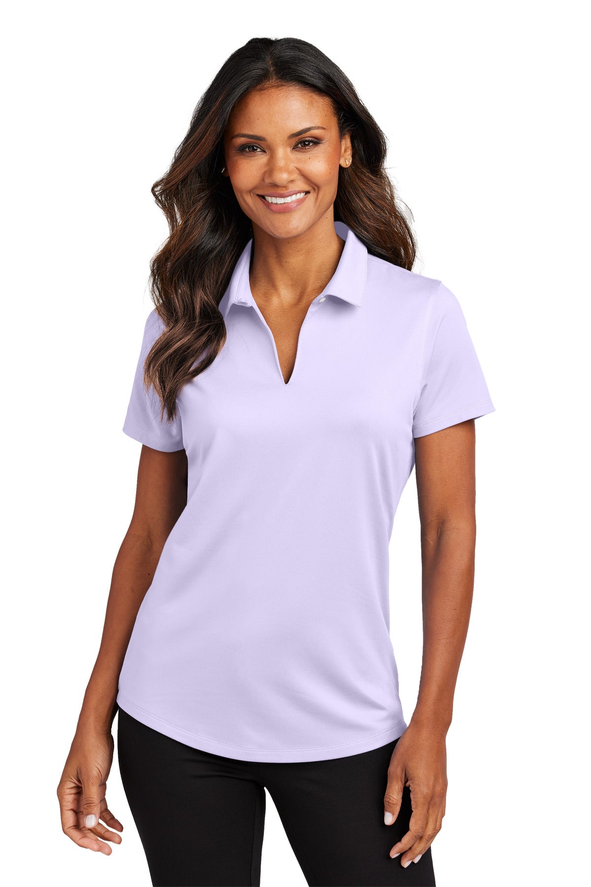 Custom Embroidery or DTF Print - Port Authority ®  Women's City Stretch Polo LK683