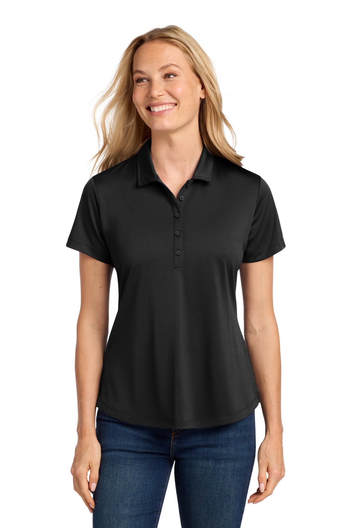 Custom Embroidery or DTF Print - Port Authority ®  Women's C-FREE ®  Snag-Proof Polo LK864