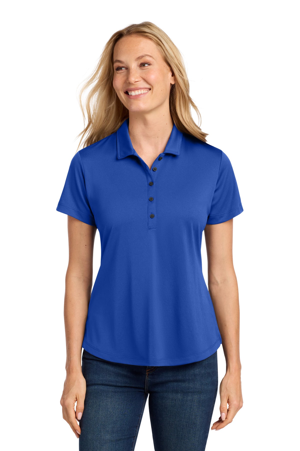 Custom Embroidery or DTF Print - Port Authority ®  Women's C-FREE ®  Snag-Proof Polo LK864