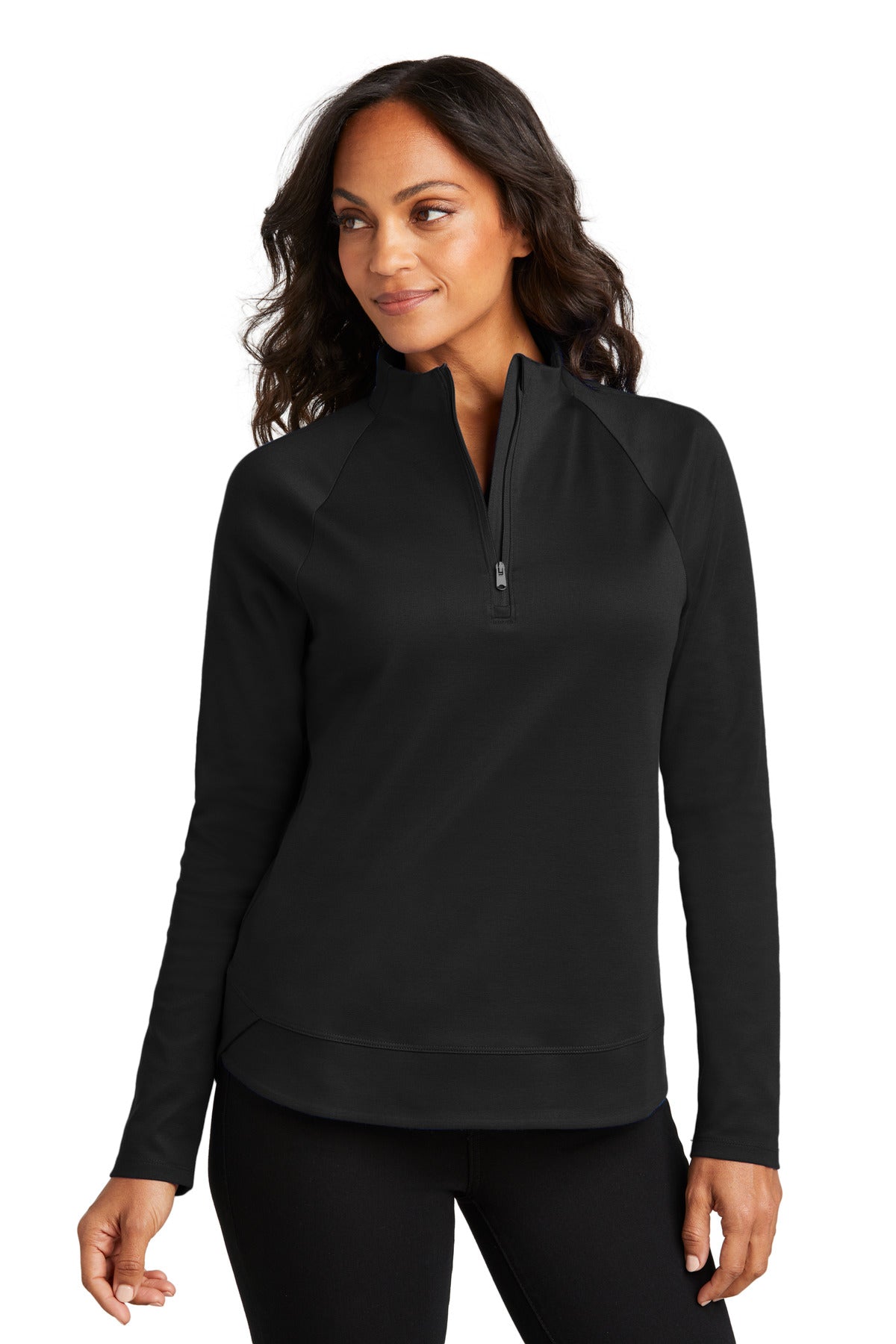 Custom Embroidered or DTF Print on Port Authority ®  Women's C-FREE ®  Cypress 1/4-Zip LK870