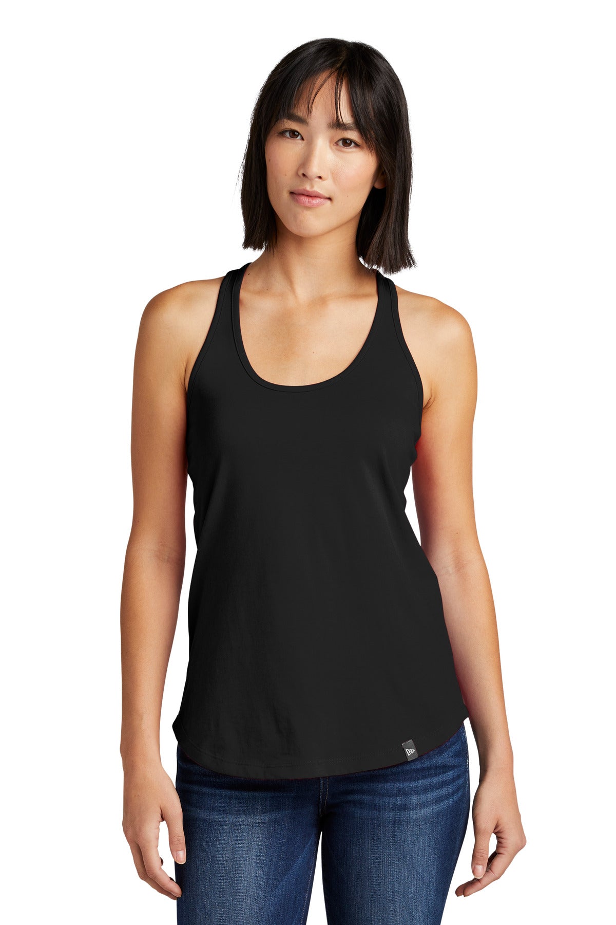 Custom Embroidered - New Era ® Women's Heritage Blend Racerback Tank. LNEA105