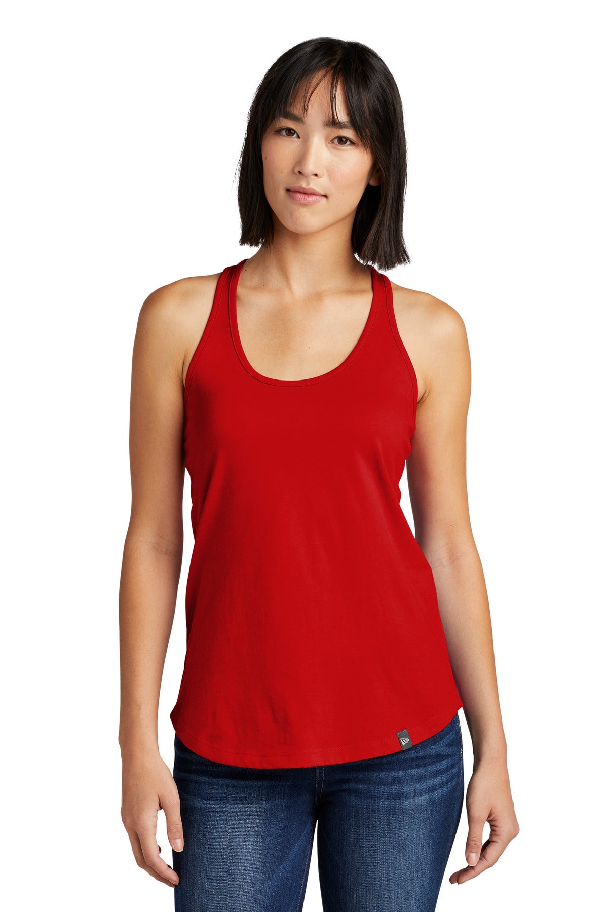 Custom Embroidered - New Era ® Women's Heritage Blend Racerback Tank. LNEA105