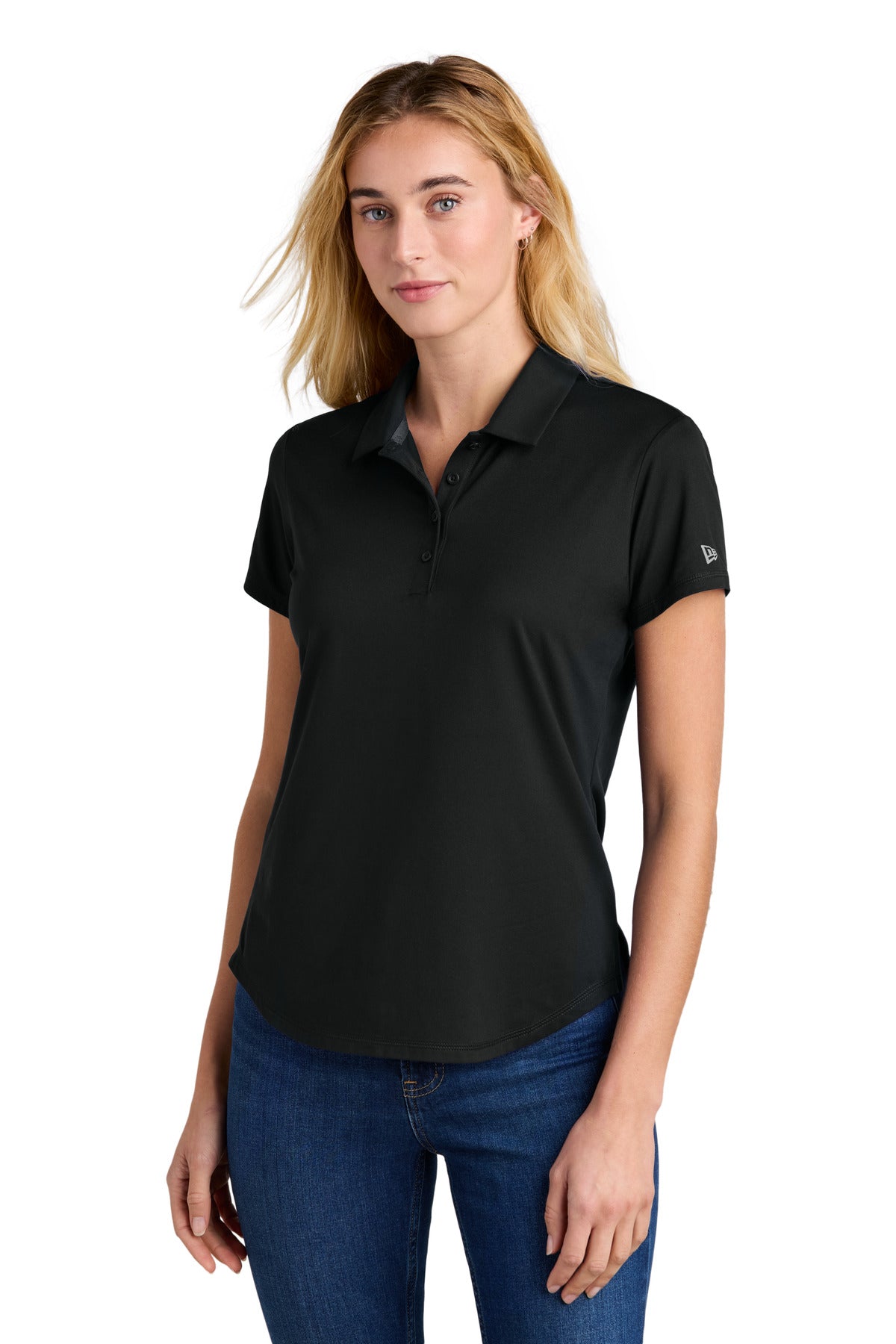 Custom Embroidered - New Era® Women's Power Polo LNEA225