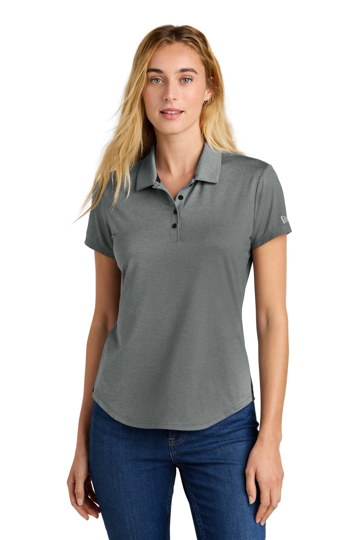 Custom Embroidered - New Era® Women's Power Polo LNEA225