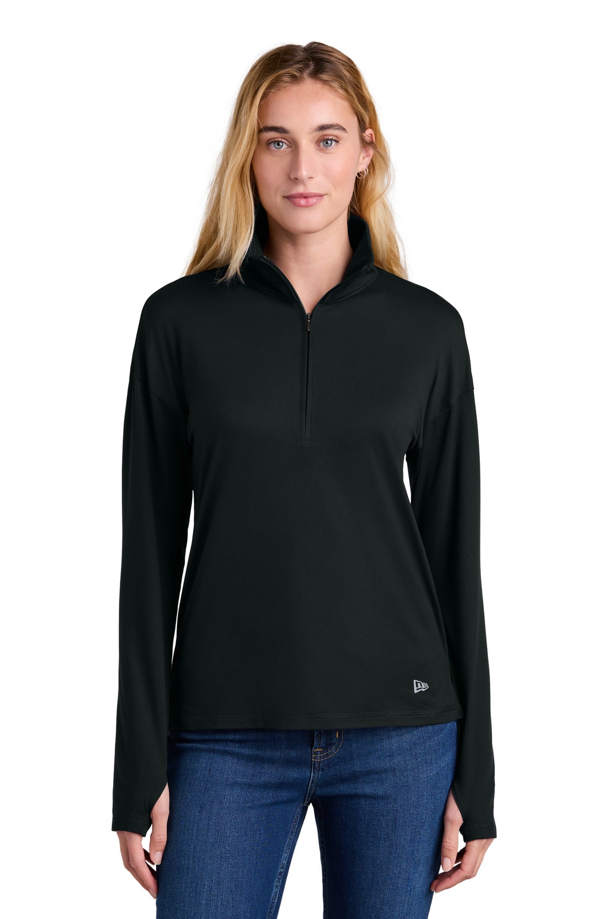 Custom Embroidery - New Era ®  Women's Power 1/2-Zip LNEA228