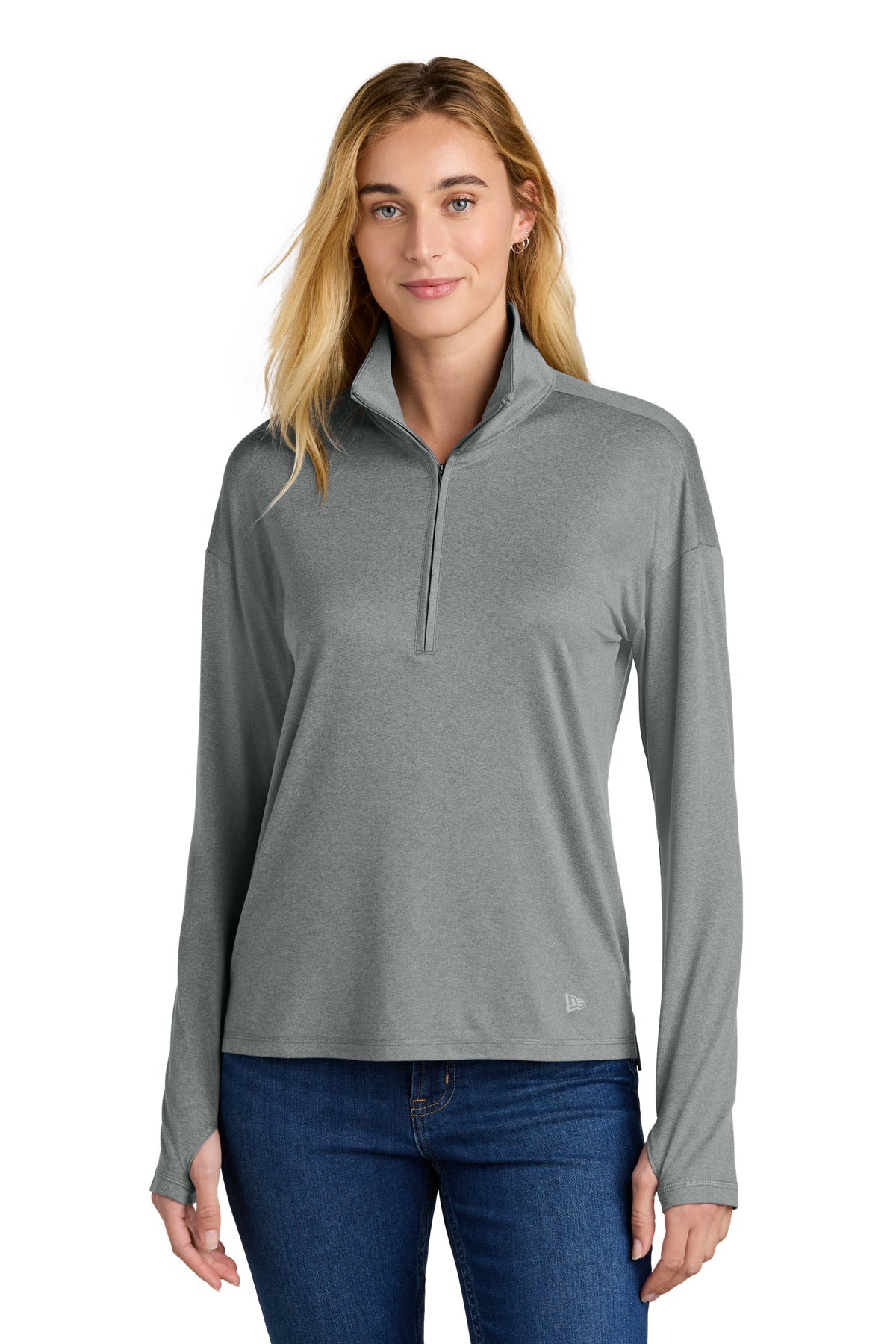 Custom Embroidery - New Era ®  Women's Power 1/2-Zip LNEA228
