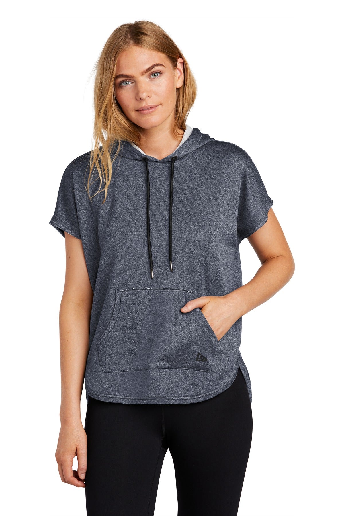 Custom Embroidery - New Era  ®  Women's Performance Terry Short Sleeve Hoodie LNEA533