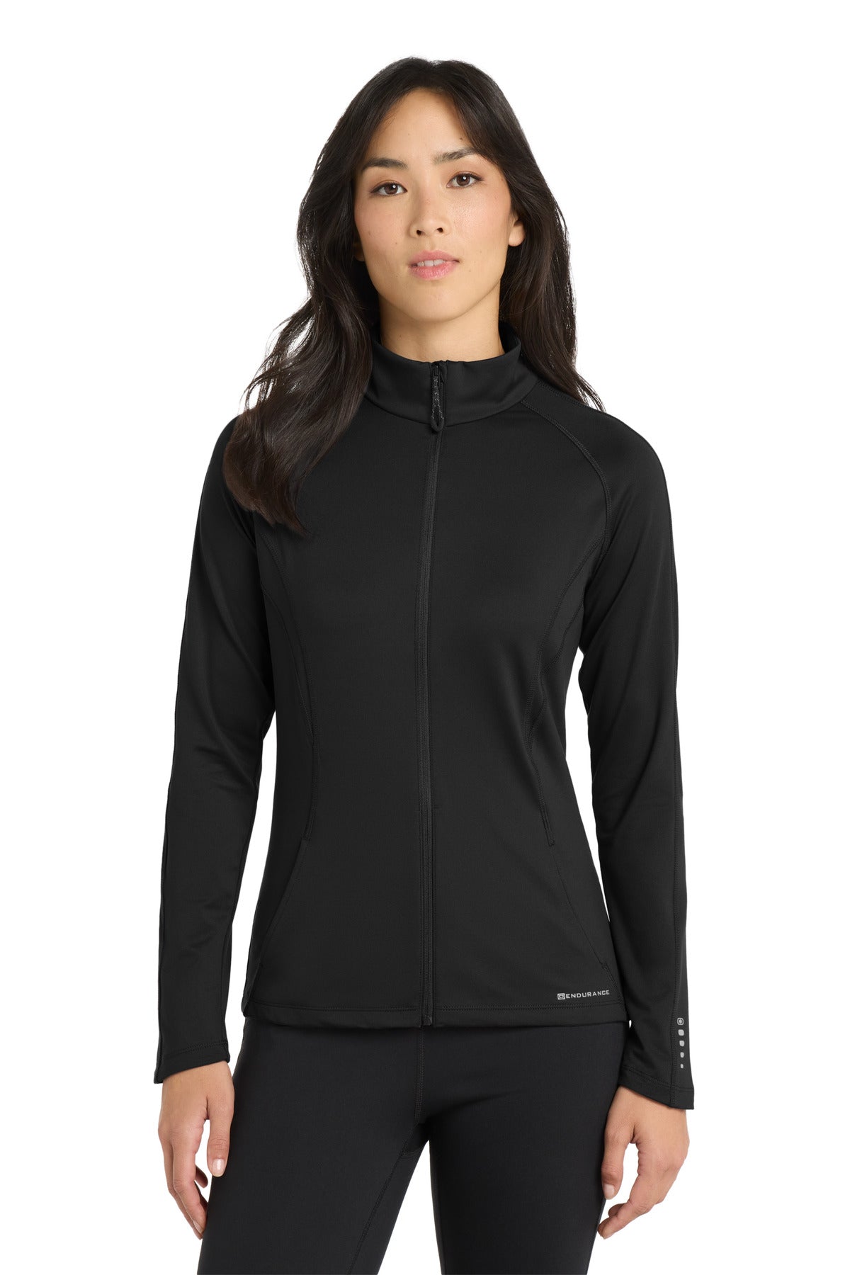 Custom Embroidered or DTF Print on OGIO ®  Women's Radius Full-Zip. LOE551