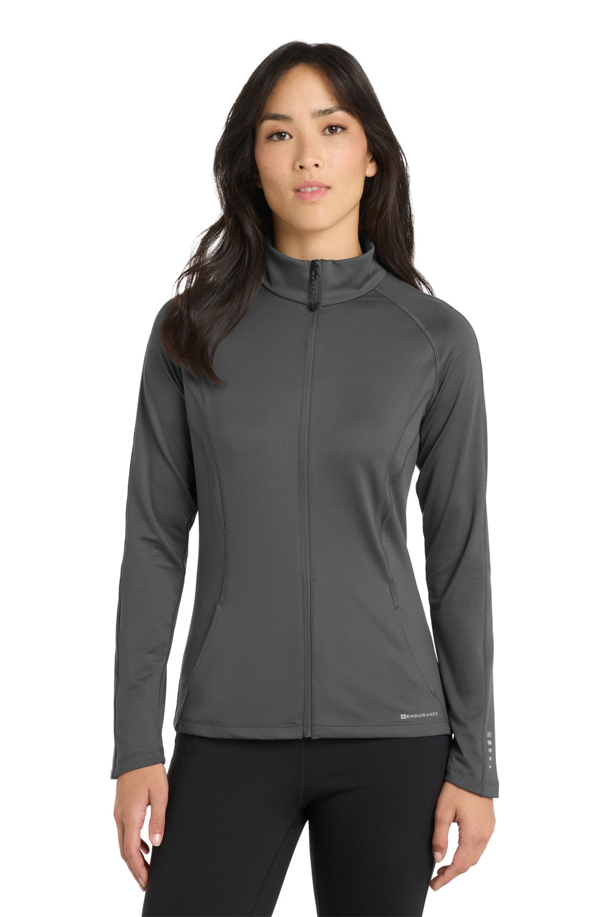 Custom Embroidered or DTF Print on OGIO ®  Women's Radius Full-Zip. LOE551
