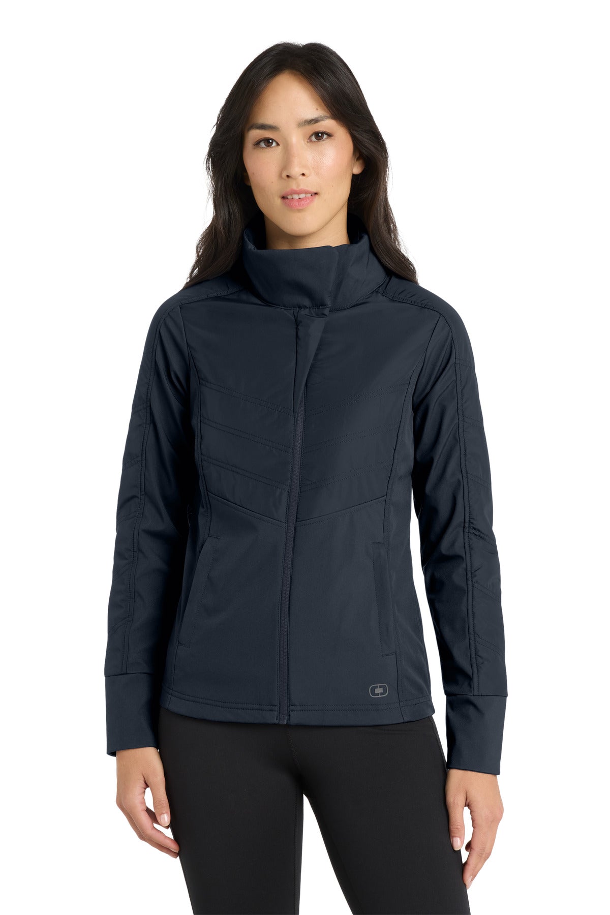 Custom Embroidered or DTF Print on OGIO ®  Women's Brink Soft Shell. LOE722