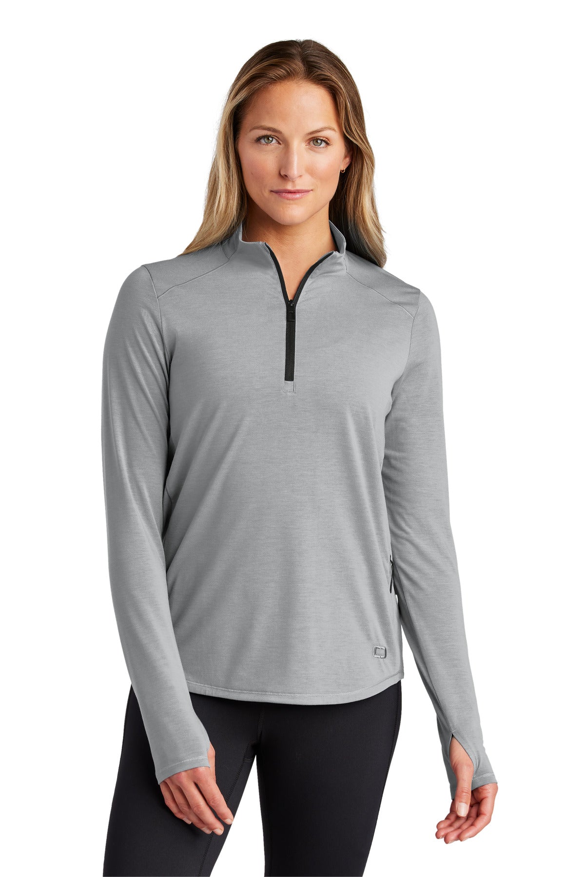 Custom Embroidered or DTF Print on OGIO ®  Women's Motion 1/4-Zip LOG153