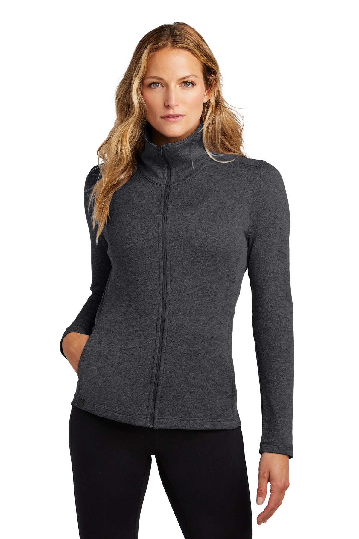 Custom Embroidery or DTF Print - OGIO ®  Women's Pixel Full-Zip. LOG203