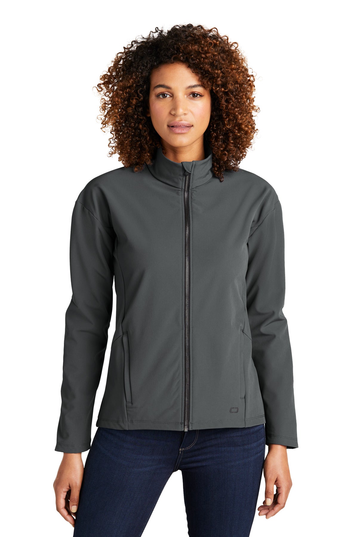 Custom Embroidered or DTF Print on OGIO ®  Women's Commuter Full-Zip Soft Shell LOG755