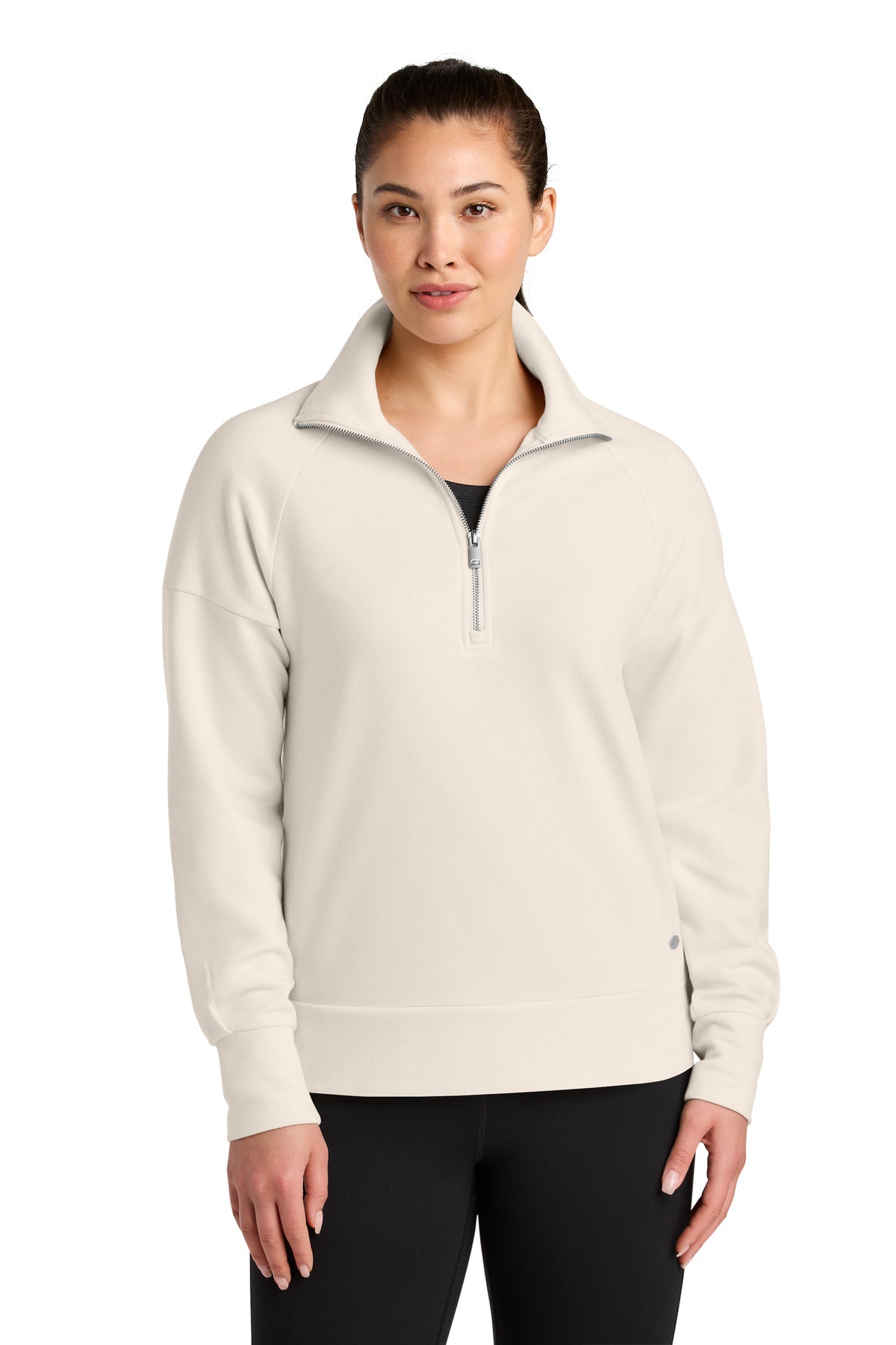 Custom Embroidered or DTF Print on OGIO ®  Women's Luuma 1/2-Zip LOG814