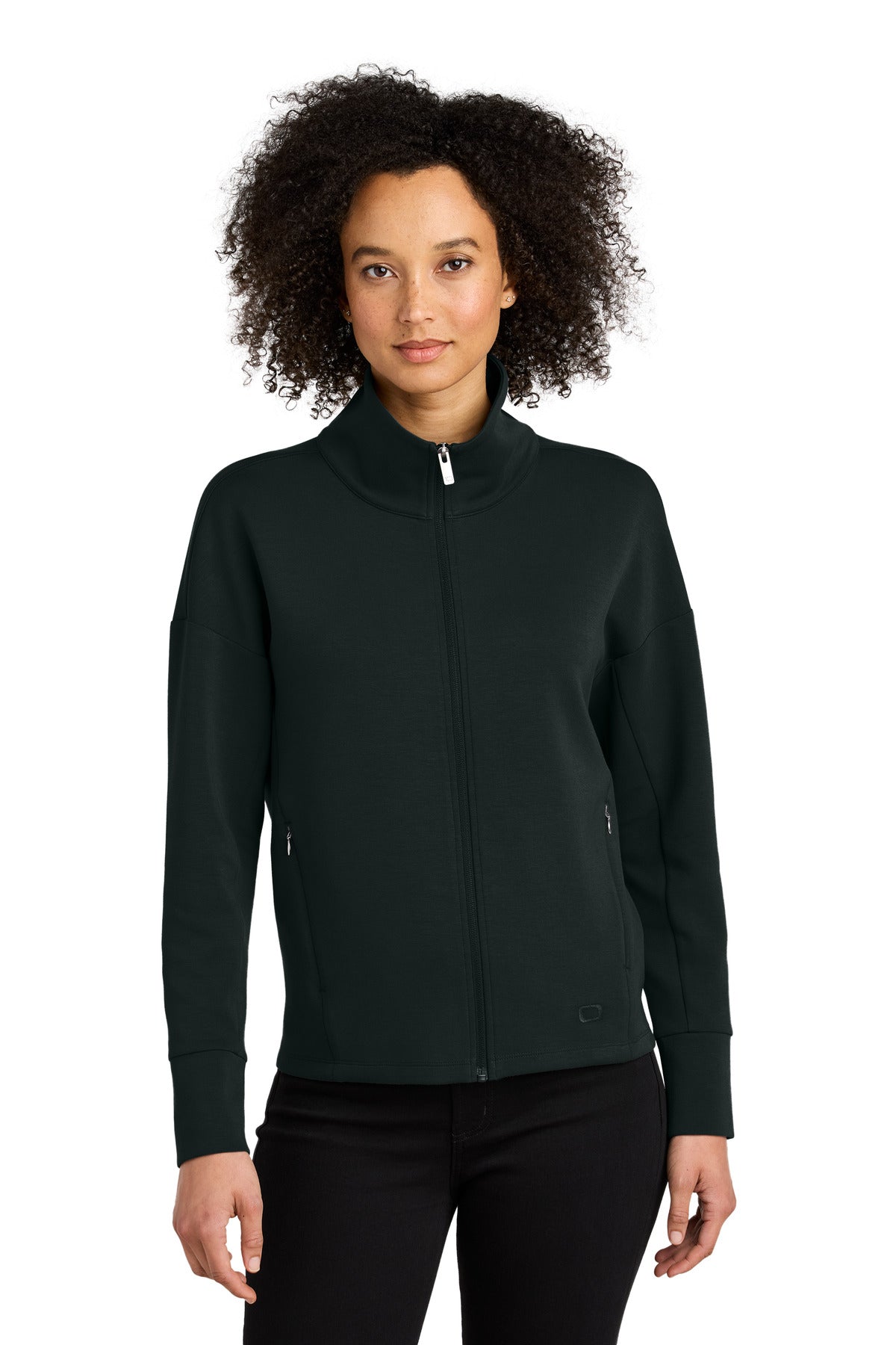 Custom Embroidery or DTF Print - OGIO ®  Women's Transcend Full-Zip LOG860